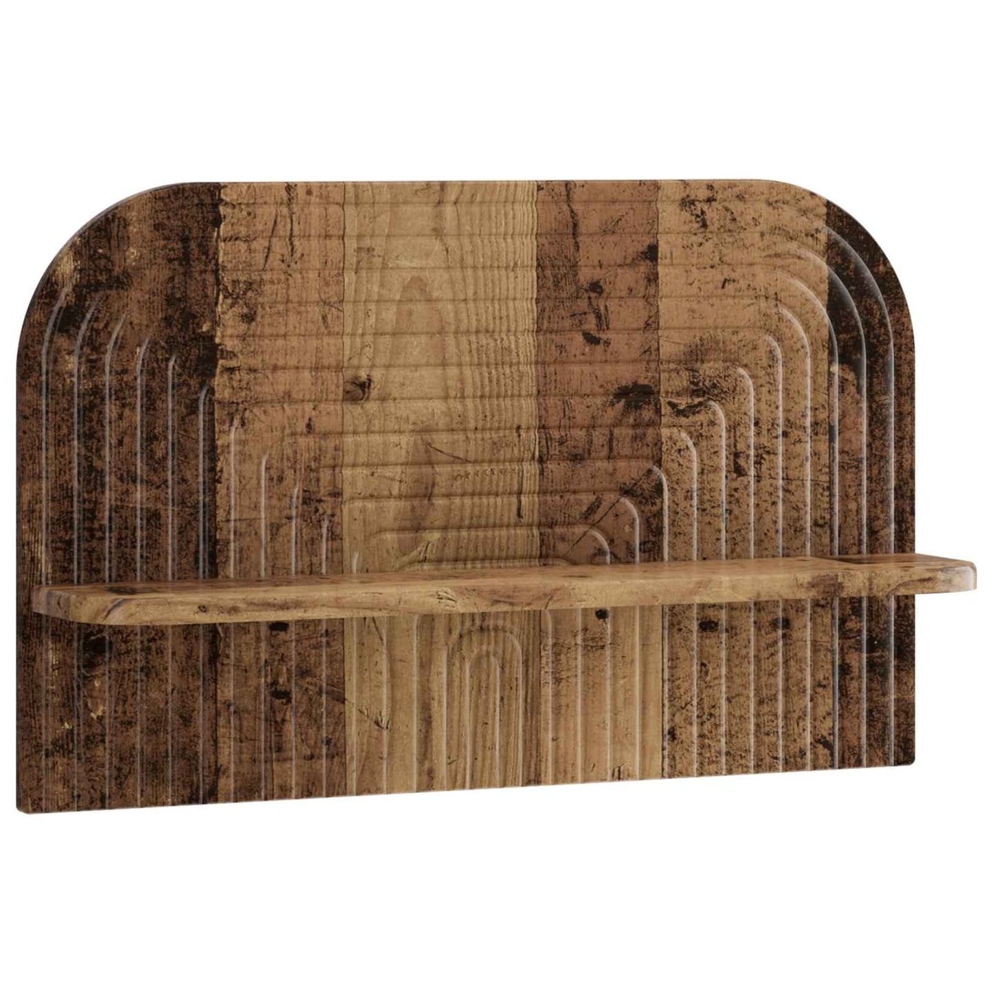 vidaXL Ράφι Τοίχου 2 τμχ. Παλαιωμένο ξύλο 60 x 13.5 x 37.5 cm