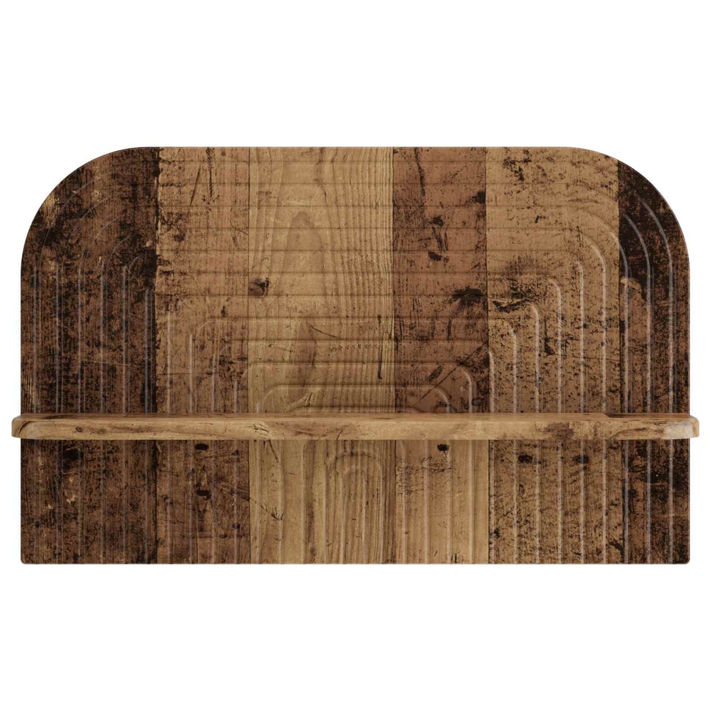 vidaXL Ράφι Τοίχου 2 τμχ. Παλαιωμένο ξύλο 60 x 13.5 x 37.5 cm