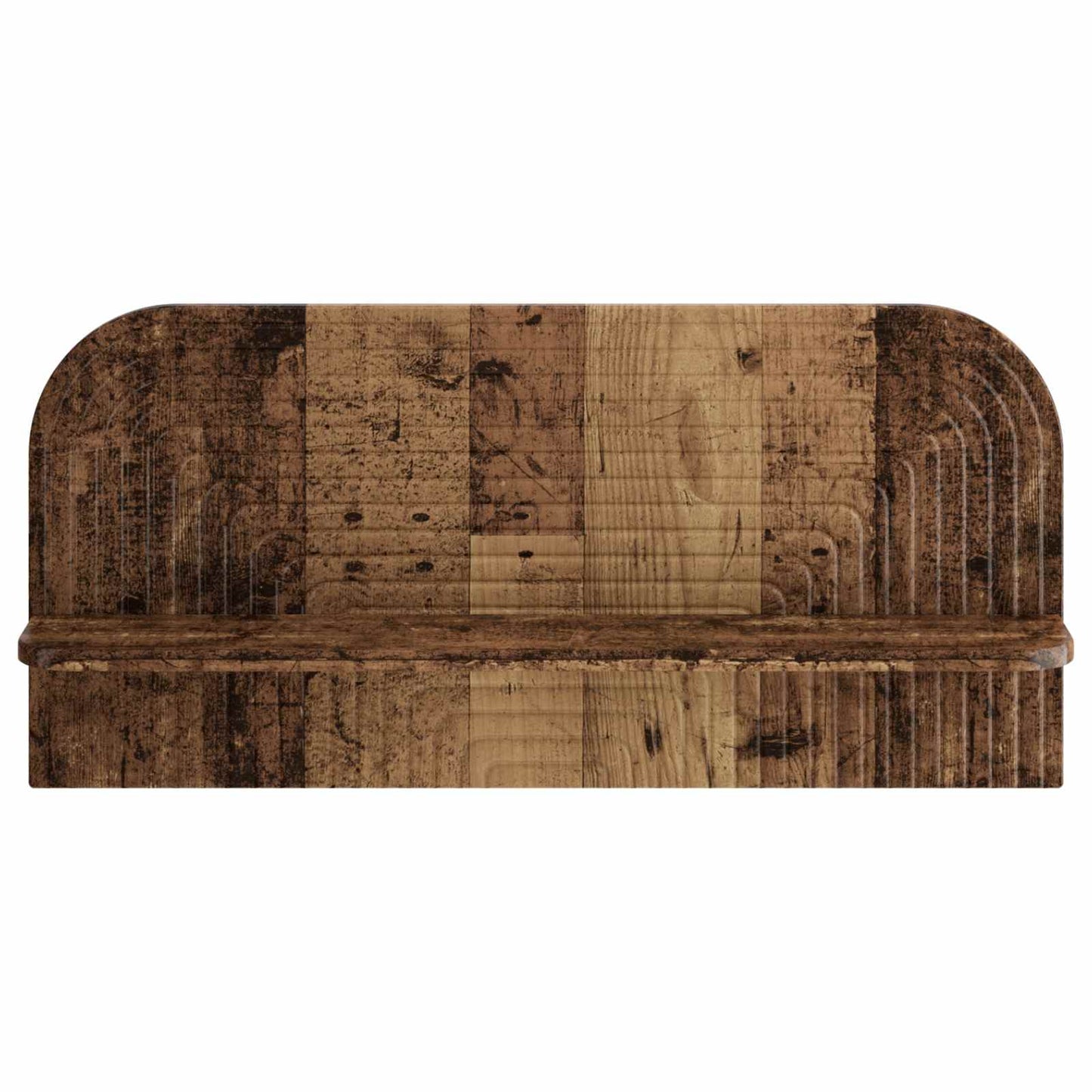 vidaXL Ράφι Τοίχου 2 τμχ. Παλαιωμένο ξύλο 80,5 x 13,5 x 37,5 cm