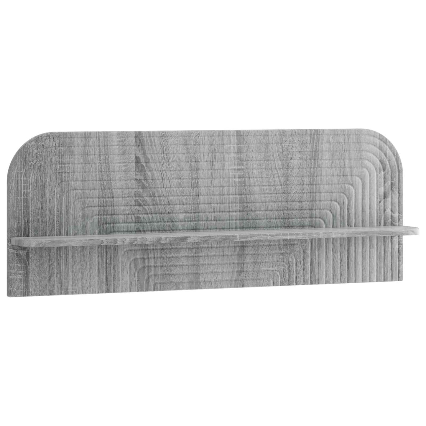 vidaXL Ράφι Τοίχου 2 τμχ. Γκρι Sonoma 102 x 13,5 x 37,5 cm
