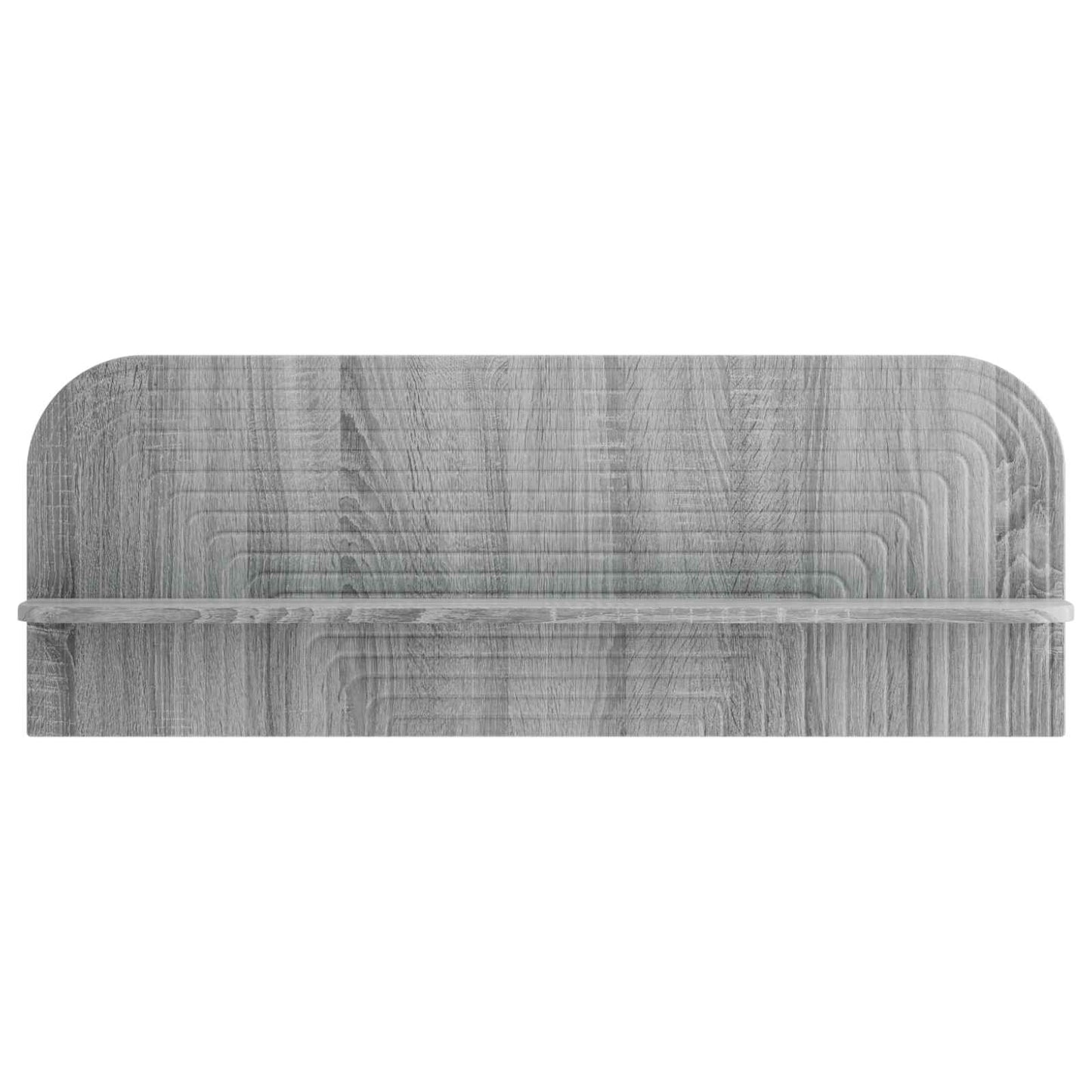 vidaXL Ράφι Τοίχου 2 τμχ. Γκρι Sonoma 102 x 13,5 x 37,5 cm