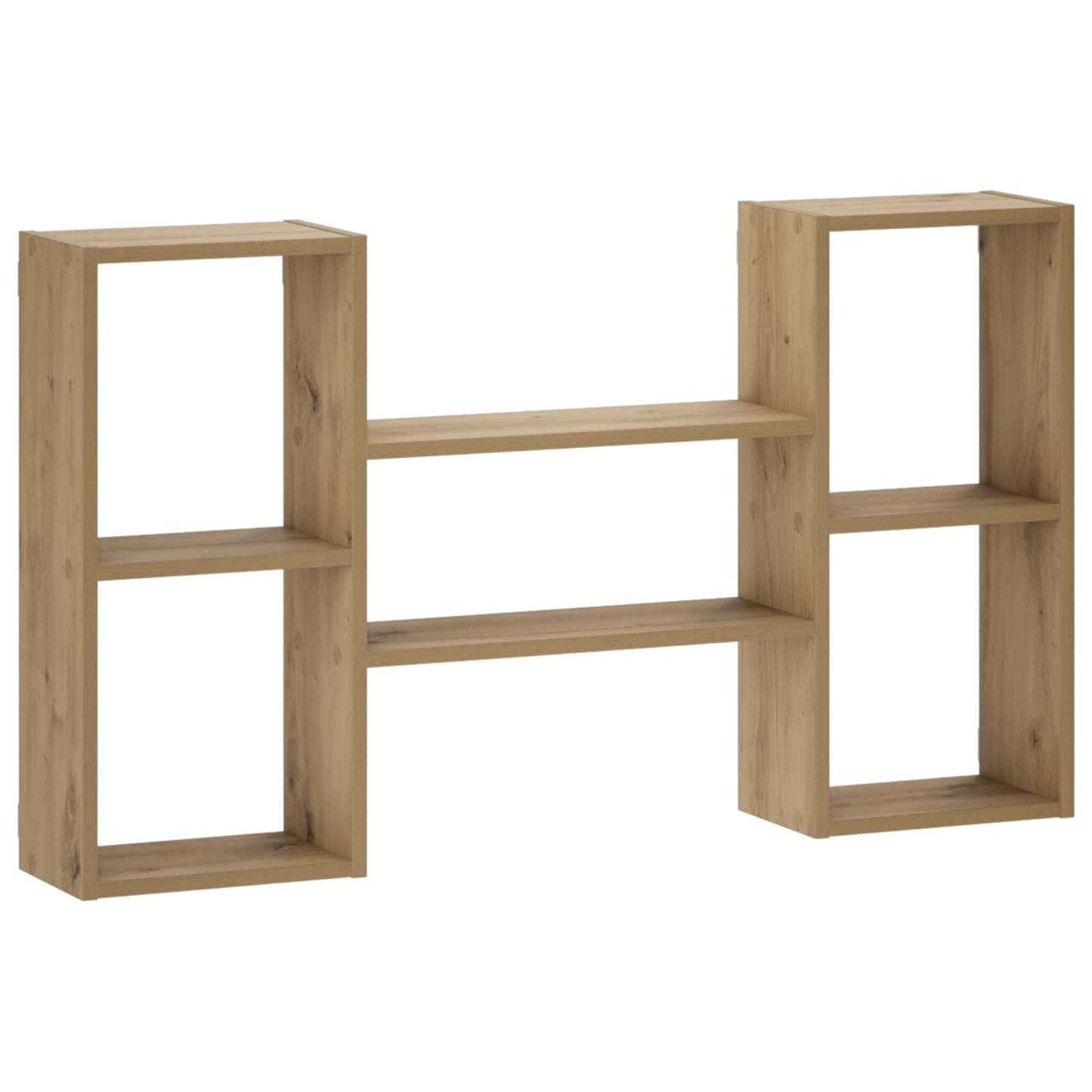 vidaXL Ράφι Τοίχου Artisan Δρυς 102 x 17 x 59 εκ. Επεξεργασμένο Ξύλο