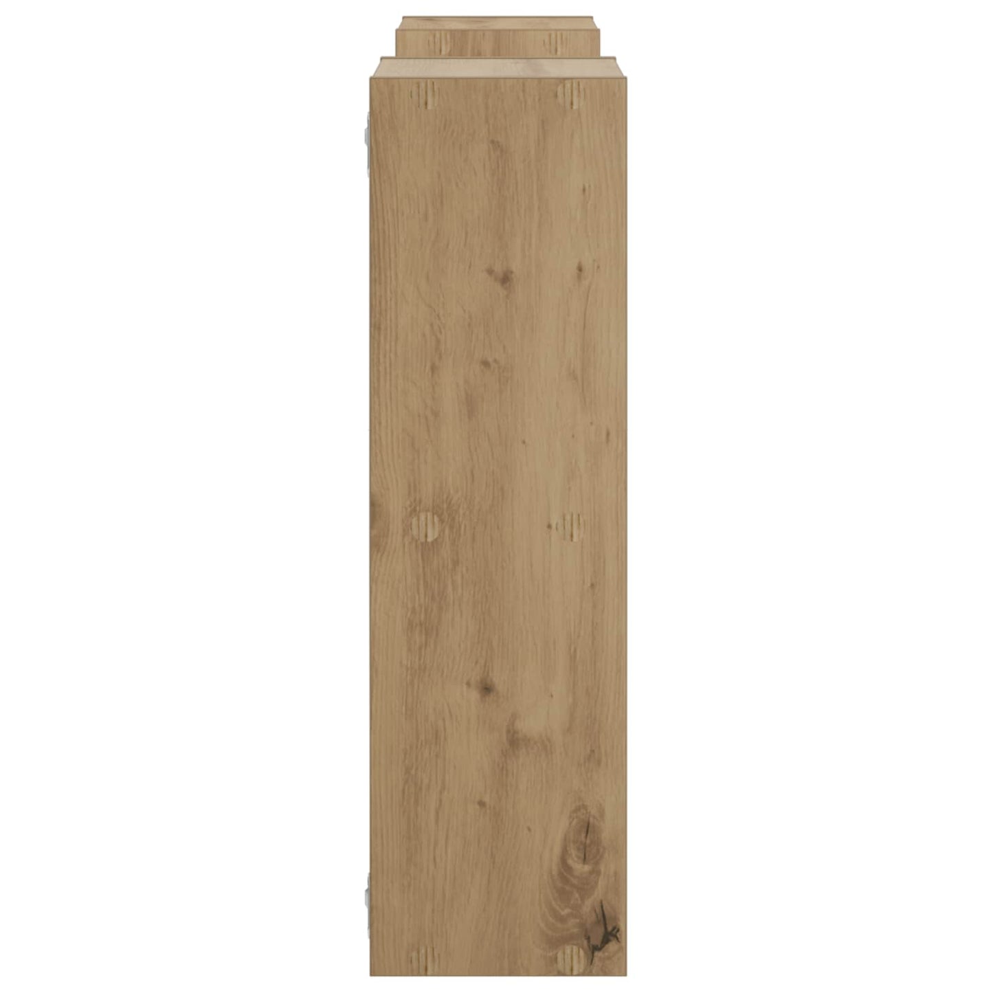 vidaXL Ράφι Τοίχου Artisan Δρυς 102 x 17 x 59 εκ. Επεξεργασμένο Ξύλο