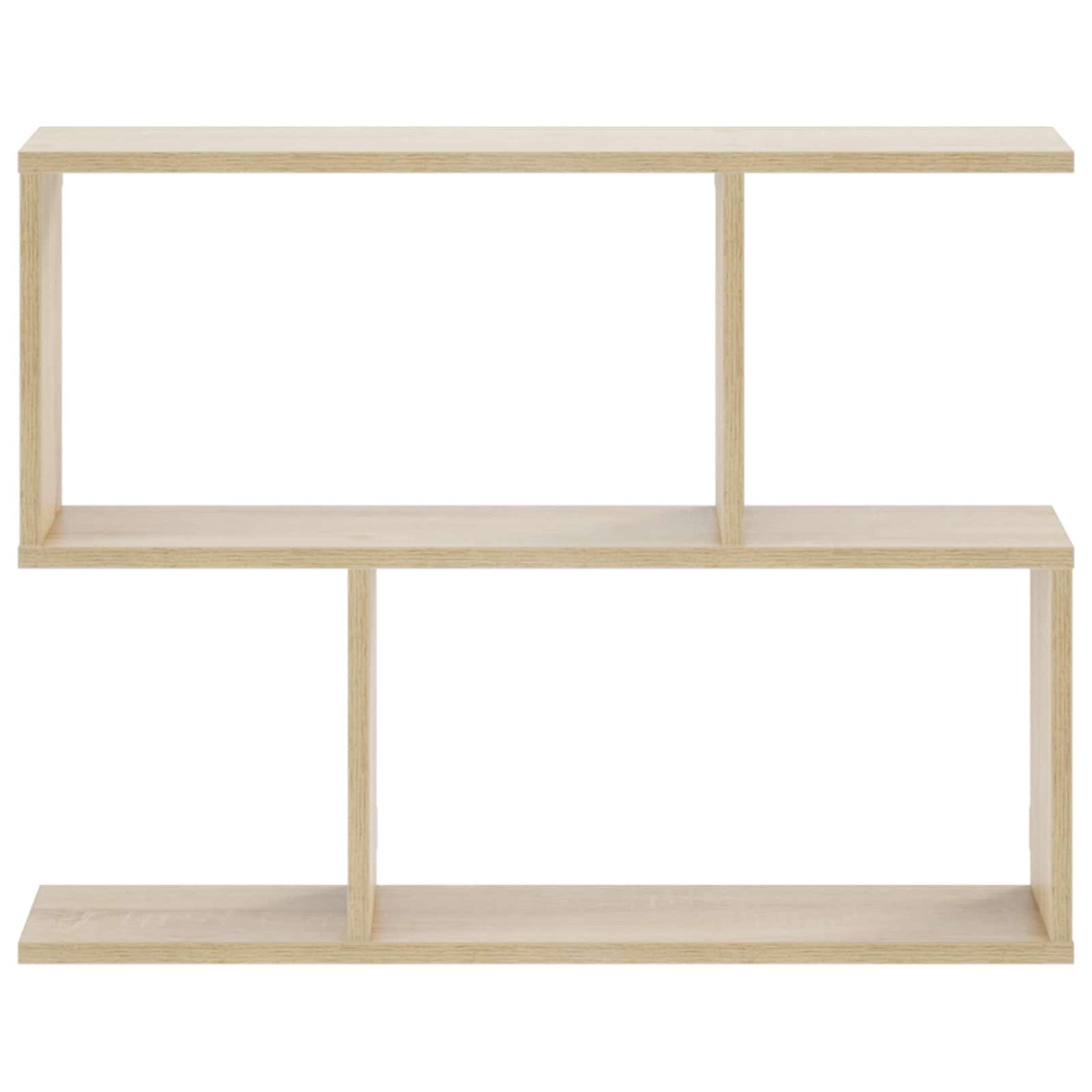 vidaXL Ράφι Τοίχου Sonoma Δρυς 72 x 17 x 55.5 cm Επεξεργασμένο Ξύλο