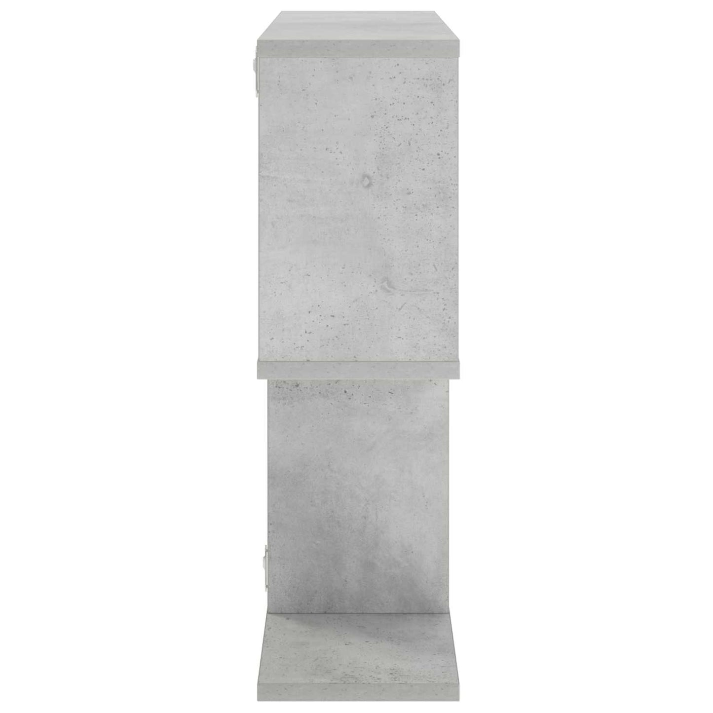 vidaXL Ράφι Τοίχου Γκρι Σκυροδέματος 72 x 17 x 55,5 cm