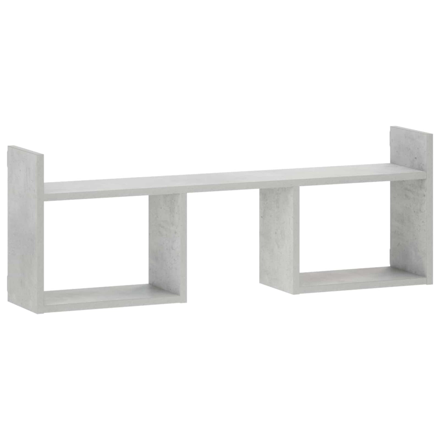 vidaXL Ράφι Τοίχου Γκρι Σκυροδέματος 90 x 17 x 32 cm