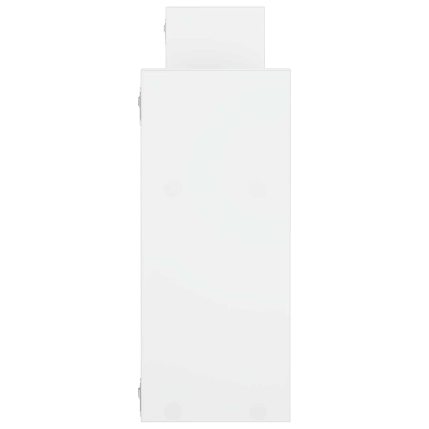 vidaXL Ράφι Τοίχου Λευκό 97,5 x 17 x 40 εκ. Επεξεργασμένο Ξύλο