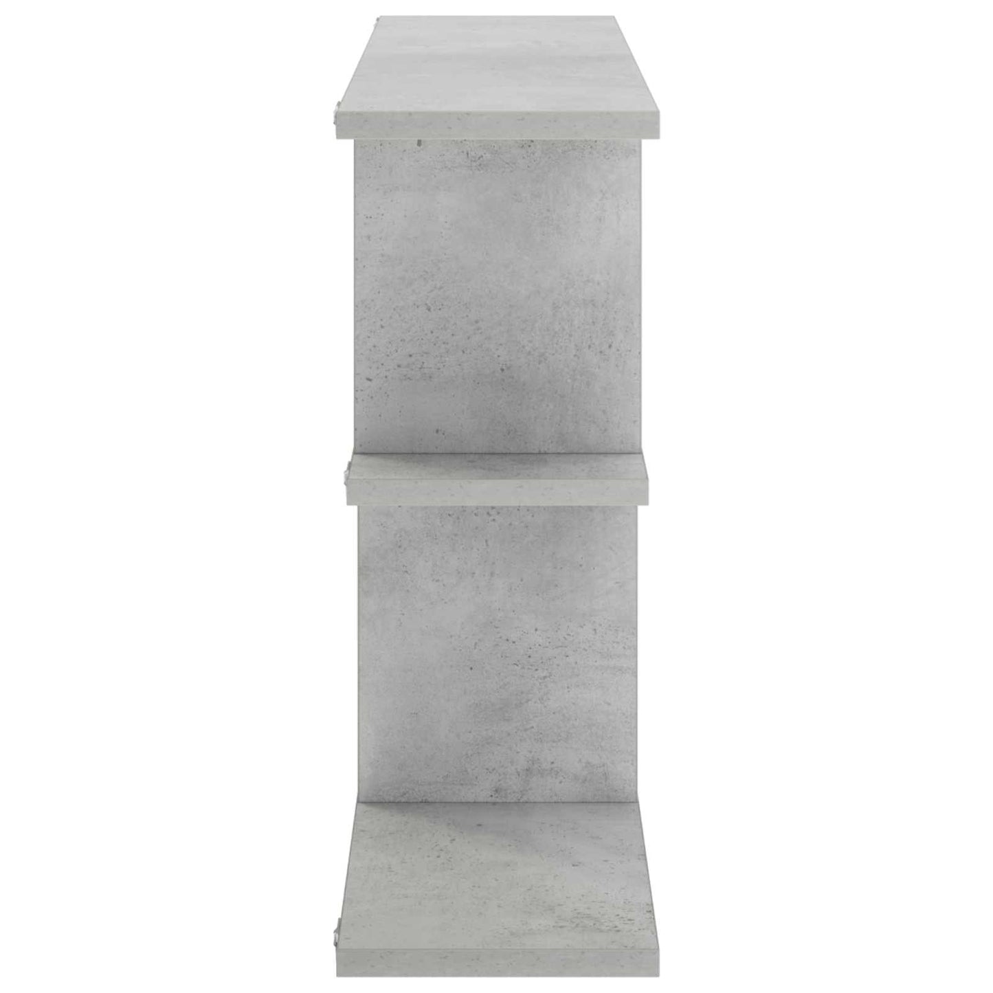vidaXL Ράφι Τοίχου Γκρι Σκυροδέματος 100 x 17 x 45,5 εκ.