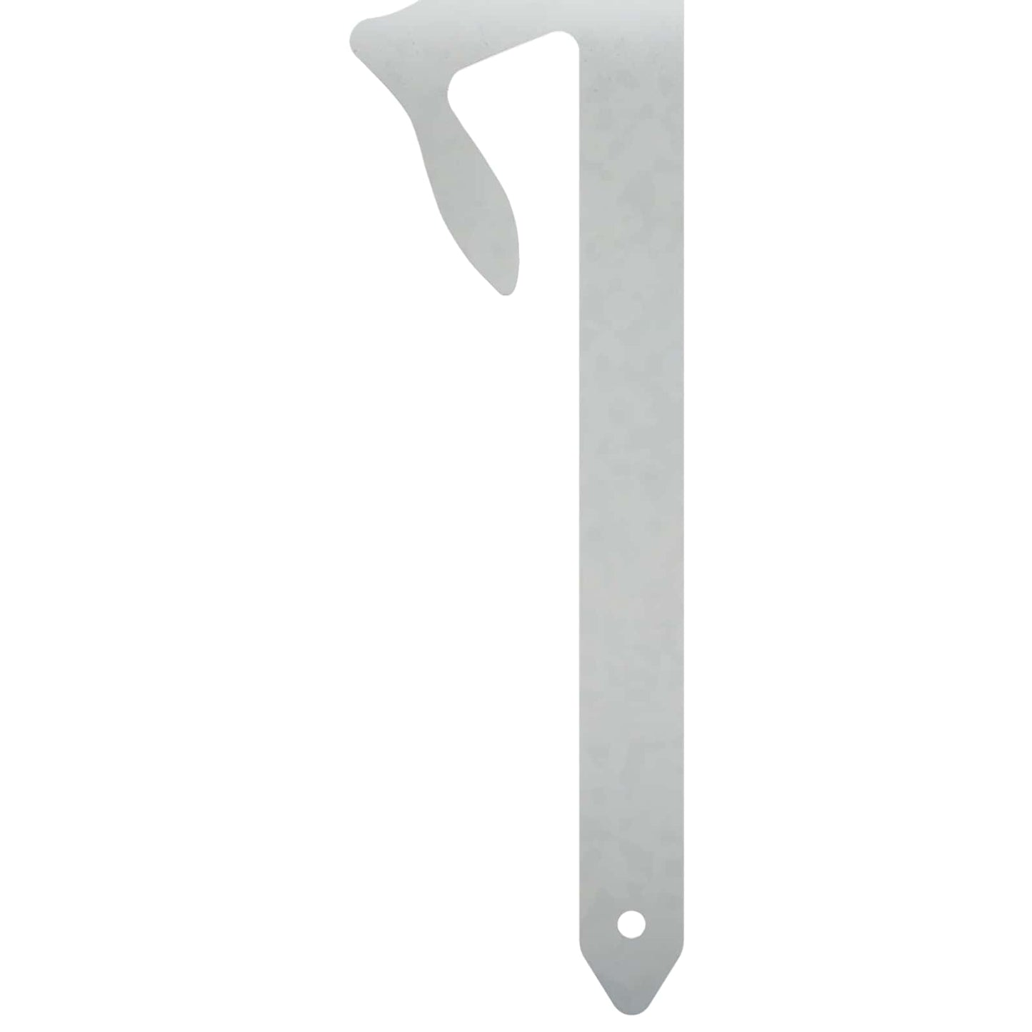 vidaXL Κηπουρική Στήριξη 36 x 24 cm Γαλβανισμένος Χάλυβας Ασημί