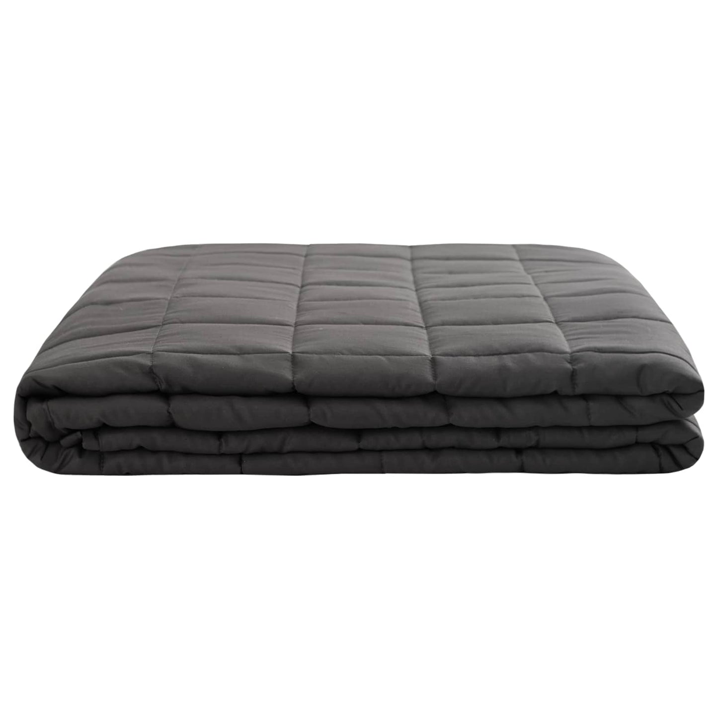 vidaXL Βάρος Κουβέρτα Ανθρακί 140 x 200 cm 10 kg 100% Βαμβάκι 205T