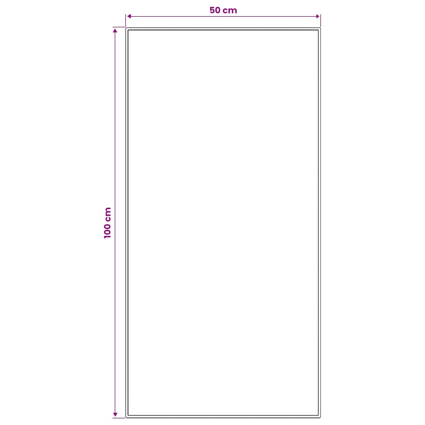 vidaXL Χαλί Runner LESAKA Μαύρο και Χρυσό 50 x 100 cm