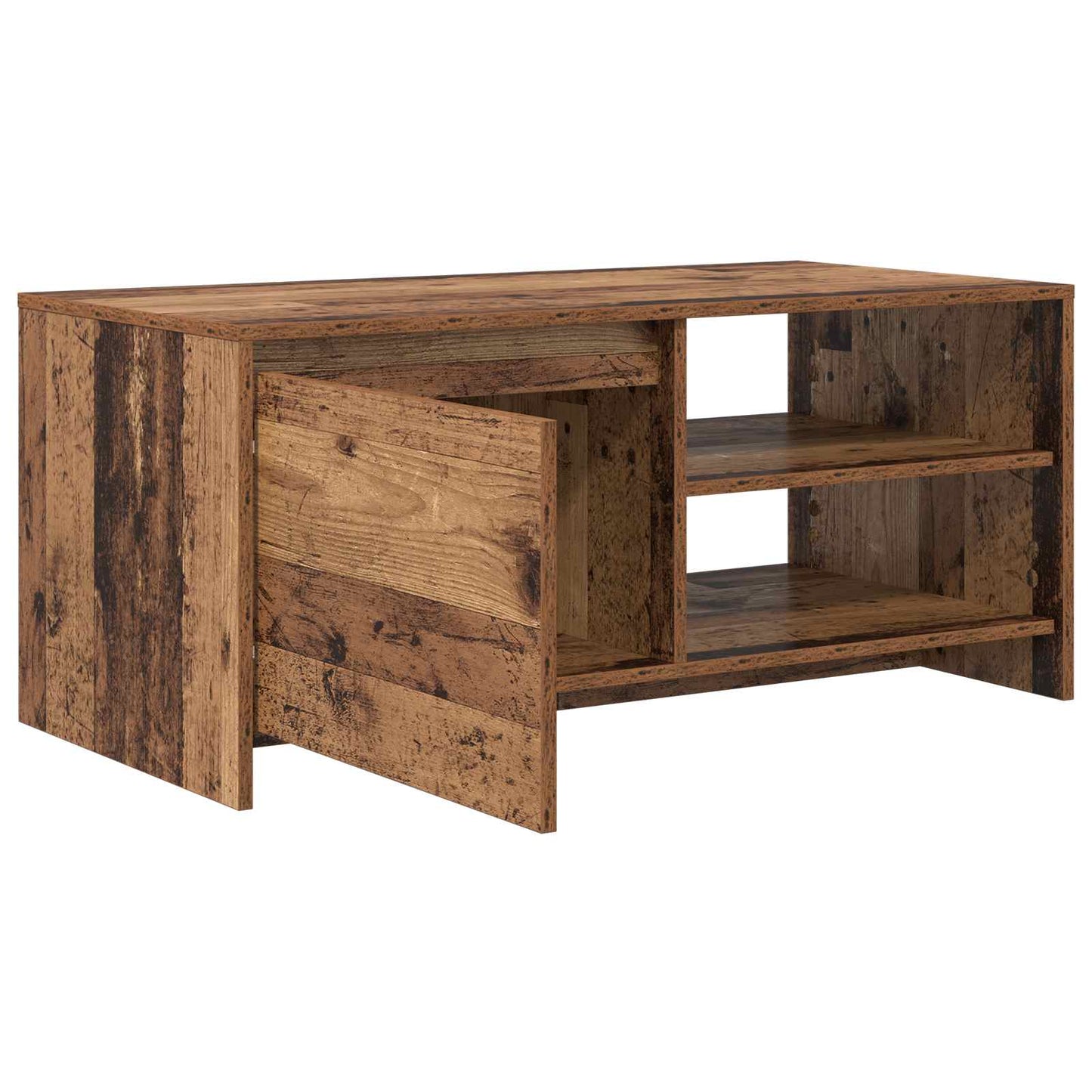 vidaXL Τραπεζάκι σαλονιού Παλαιωμένο ξύλο 102 x 50 x 45 cm