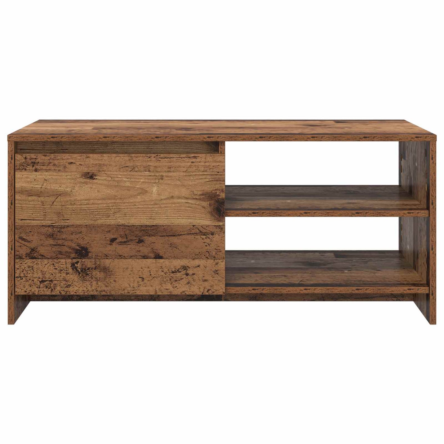 vidaXL Τραπεζάκι σαλονιού Παλαιωμένο ξύλο 102 x 50 x 45 cm