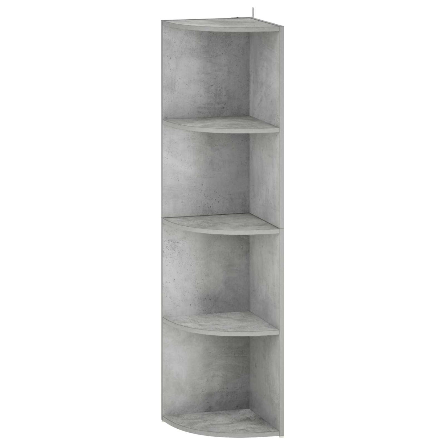vidaXL Γωνιακό ράφι 4 επίπεδα 31,5 x 31 x 130 εκ Επεξεργασμένο Ξύλο