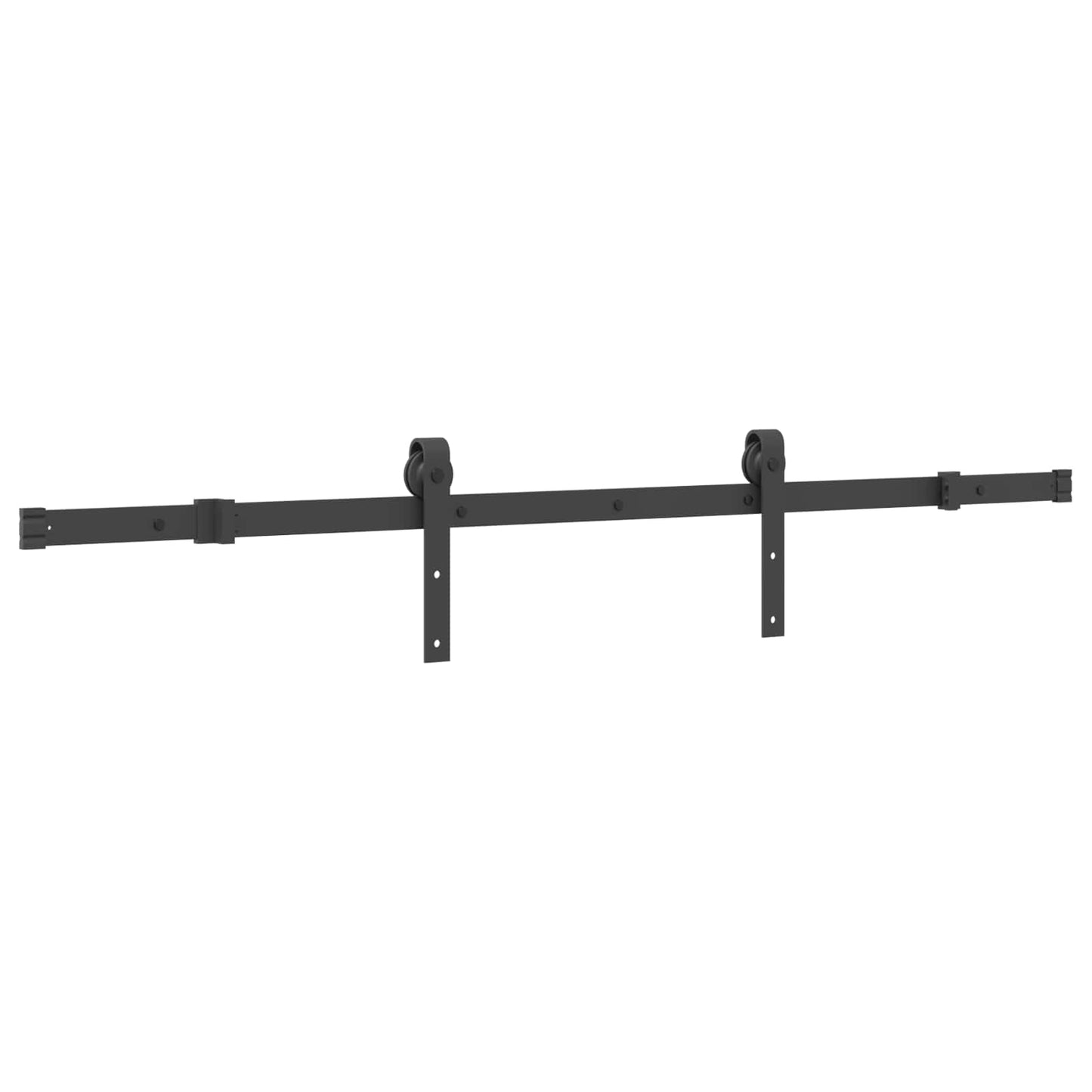 vidaXL Συρόμενη Πόρτα NARVIK 85 x 210 εκ (152,5 εκ) Φυσικό και Μαύρο
