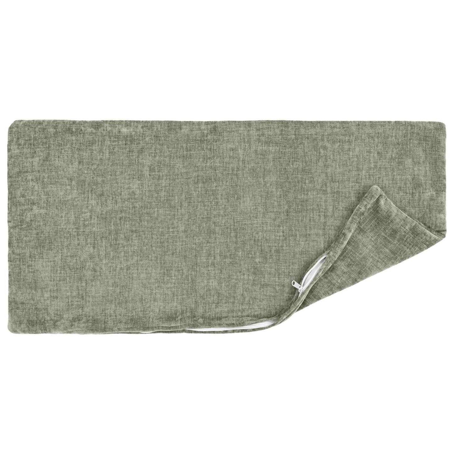 vidaXL Μαξιλάρι 2 τμχ. HEERLEN Πράσινο 30 x 50 cm Ύφασμα Chenille