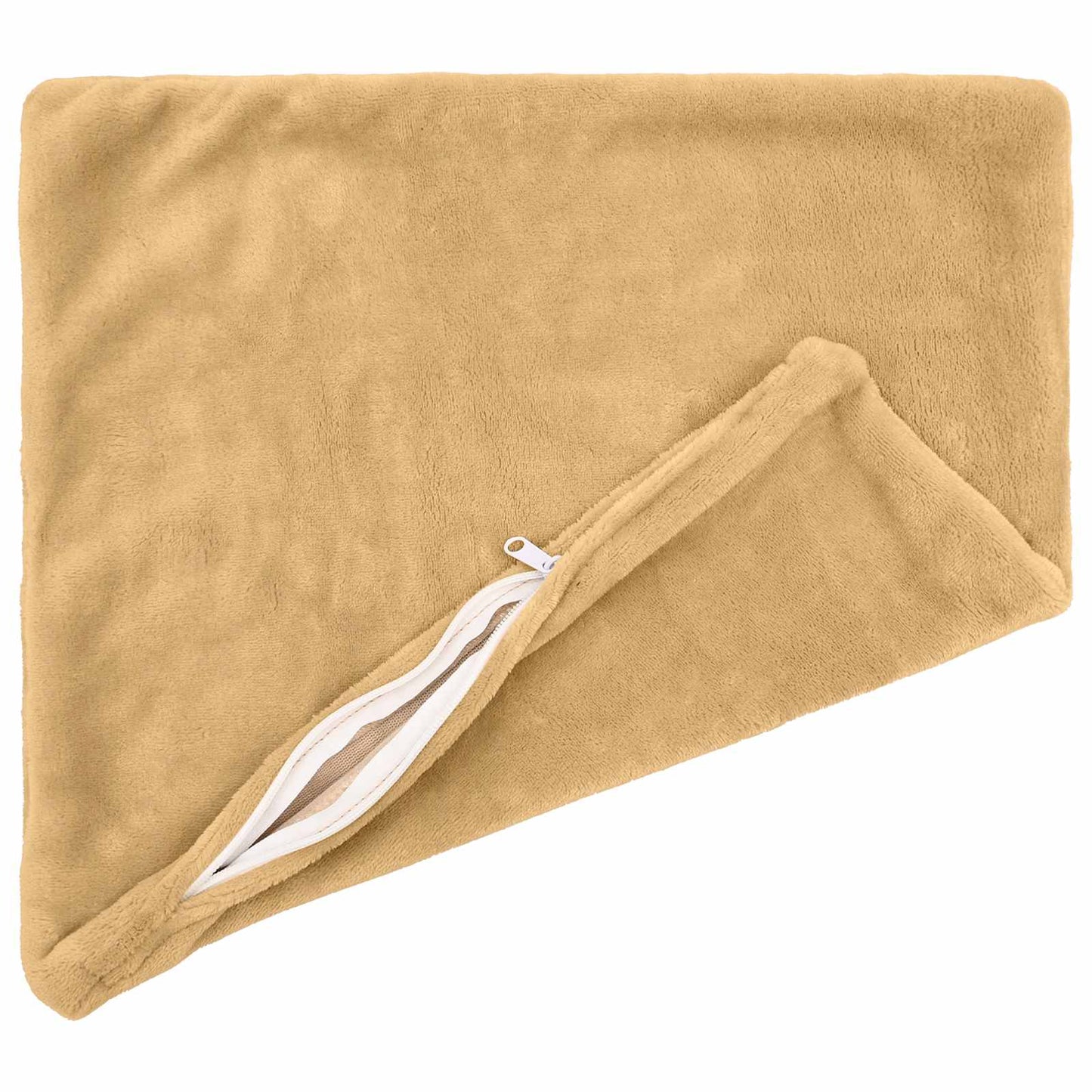 vidaXL Μαξιλάρι Ρίψης 12 τμχ. HEERLEN Taupe 40 x 40 cm Φανέλα