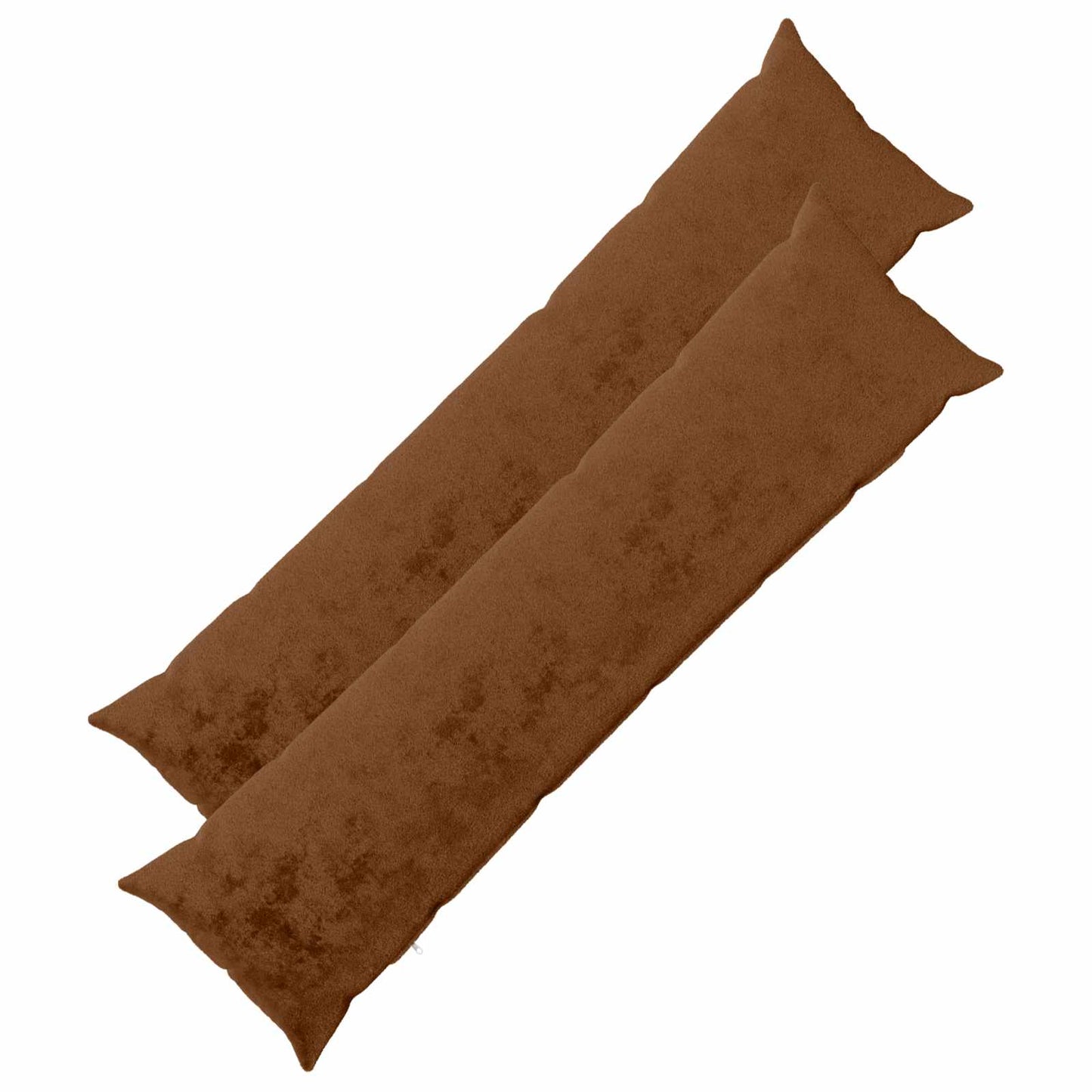 vidaXL Μαξιλάρι Ρίψης 2 τμχ. HEERLEN Ανοιχτό καφέ 40 x 145 cm Φανέλα