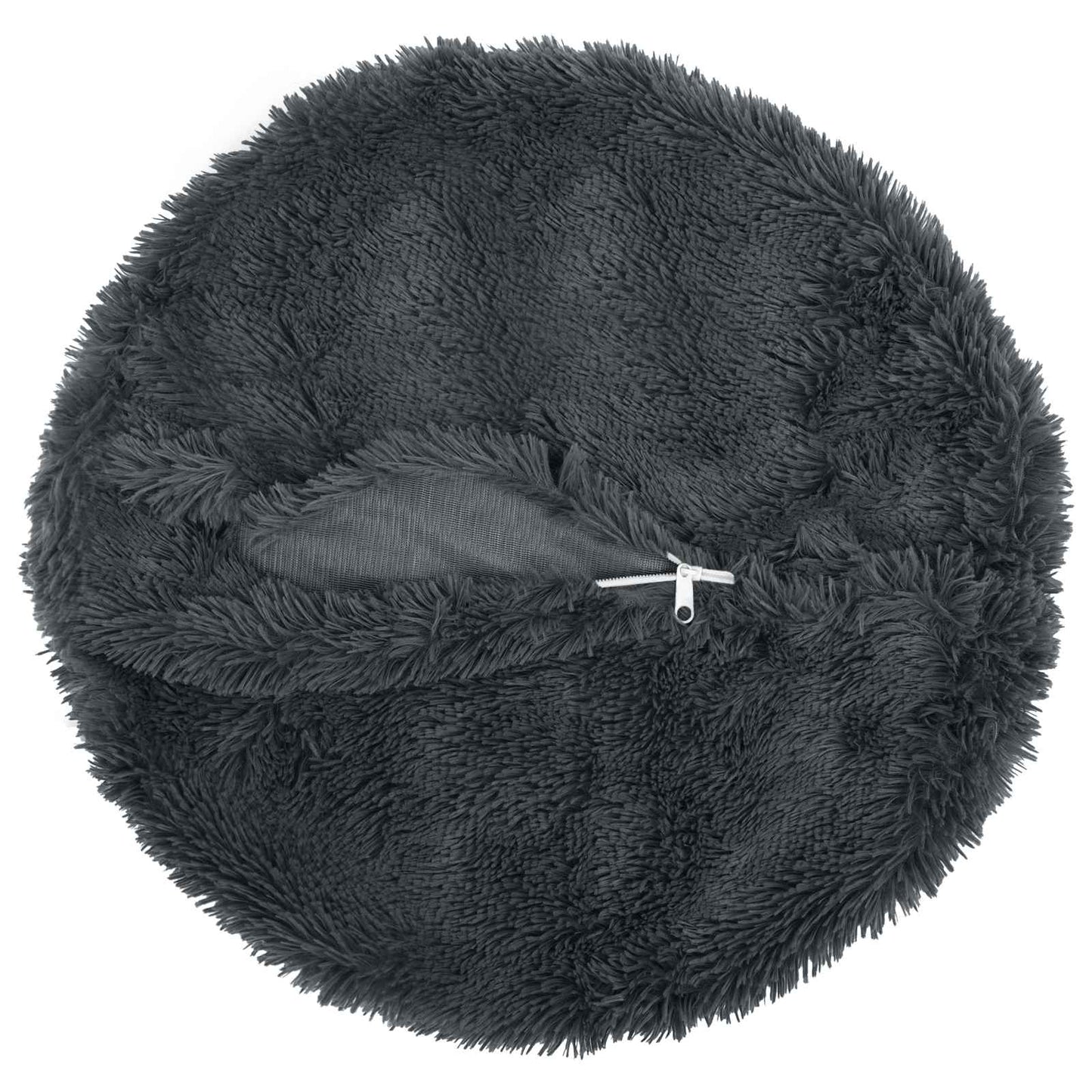 vidaXL Μαξιλάρι με μαξιλάρι HEERLEN 2 τεμ. Ανθρακί PV Φλίς