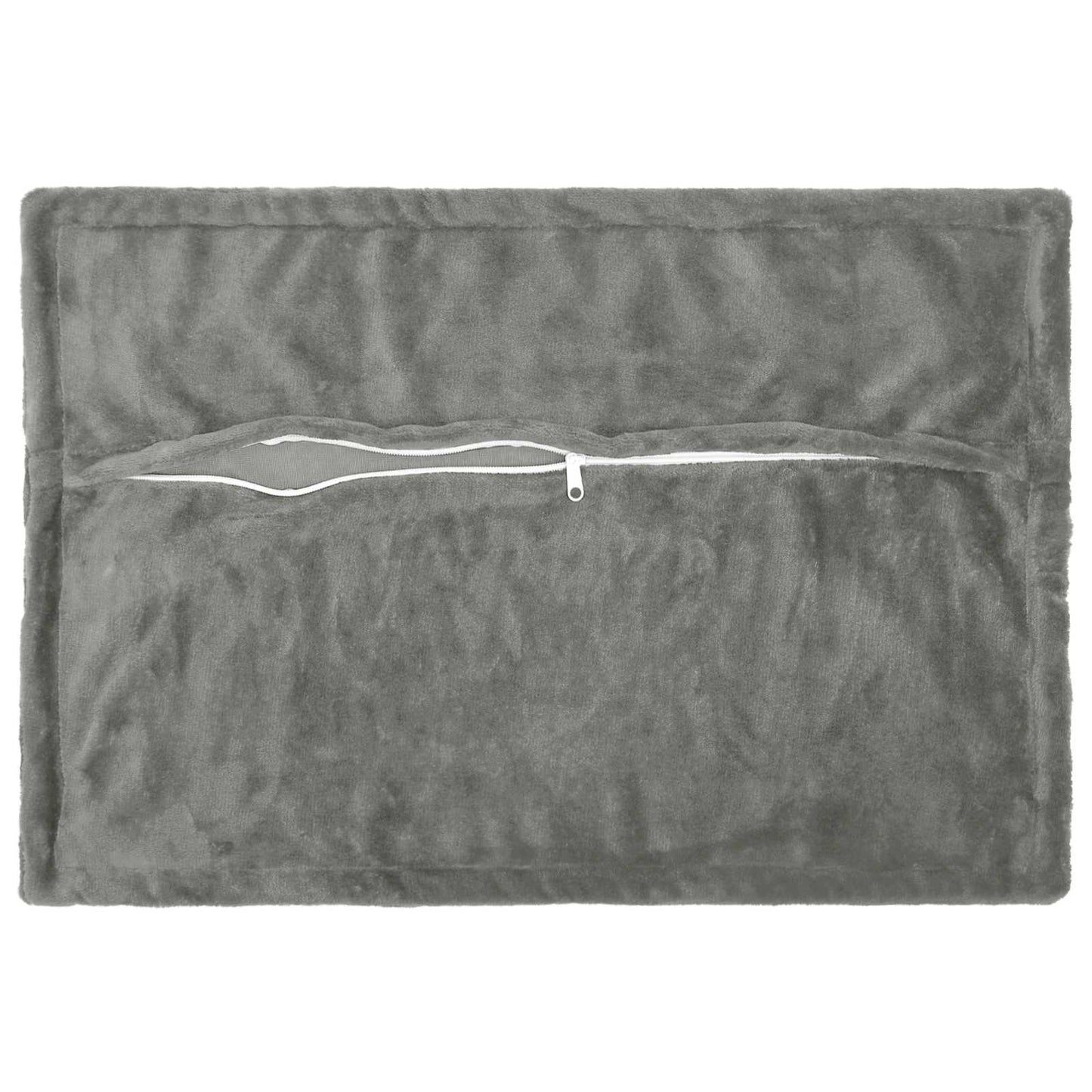 vidaXL Μαξιλάρι Ρίψης 2 τμχ. HOUTEN Σκούρο Γκρι 30 x 50 cm Φανέλα