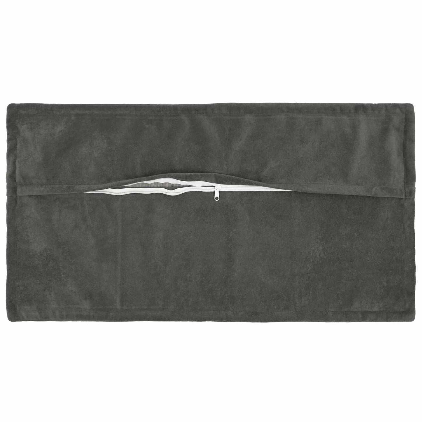 vidaXL Μαξιλάρι 2 τμχ. HOUTEN Ανθρακί 40 x 70 cm Μικροΐνες φλις