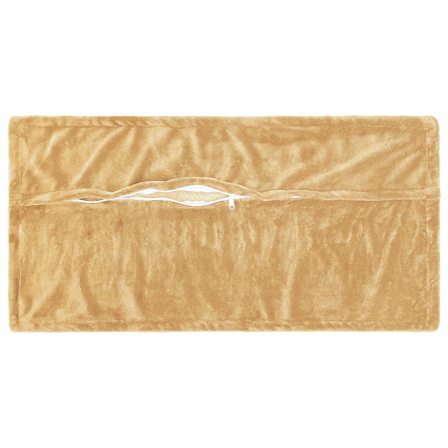 vidaXL Μαξιλάρι Ρίψης 2 τμχ. HOUTEN Taupe 40 x 70 cm Φανέλα