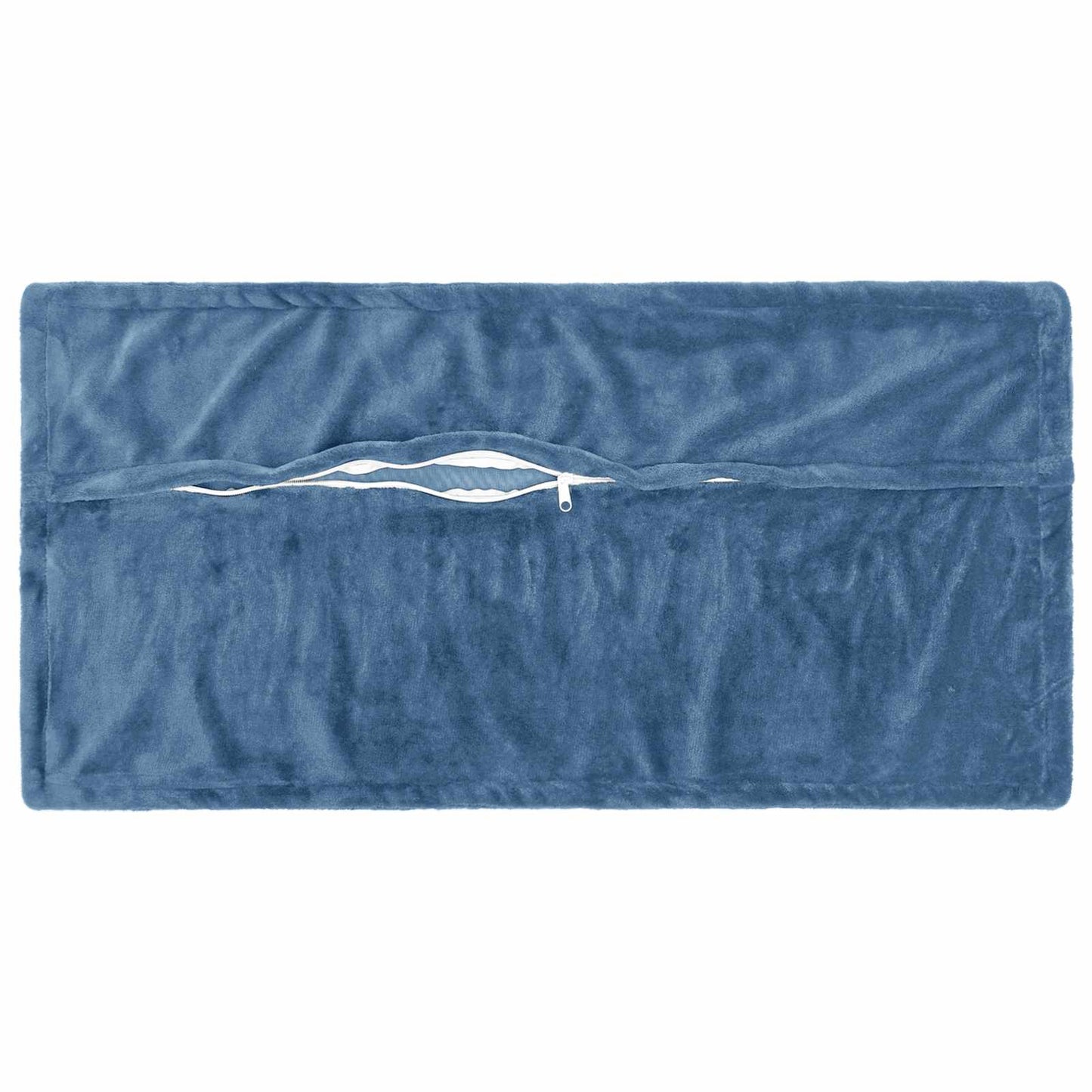 vidaXL Μαξιλάρι Ρίψης 6 τμχ. HOUTEN Γαλάζιο 40 x 80 cm Φανέλα