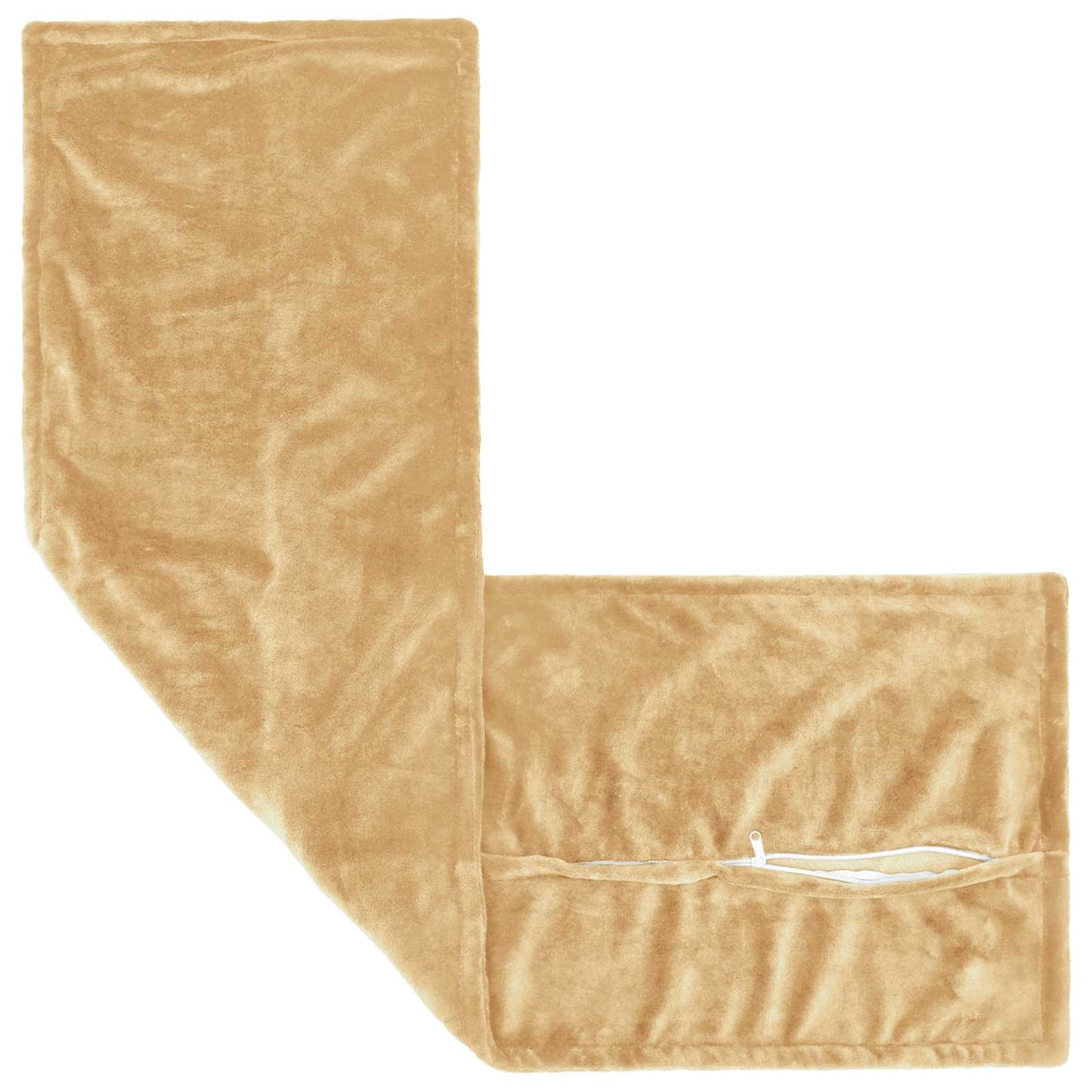 vidaXL Μαξιλάρι Ρίψης 2 τμχ. HOUTEN Taupe 40 x 145 cm Φανέλα