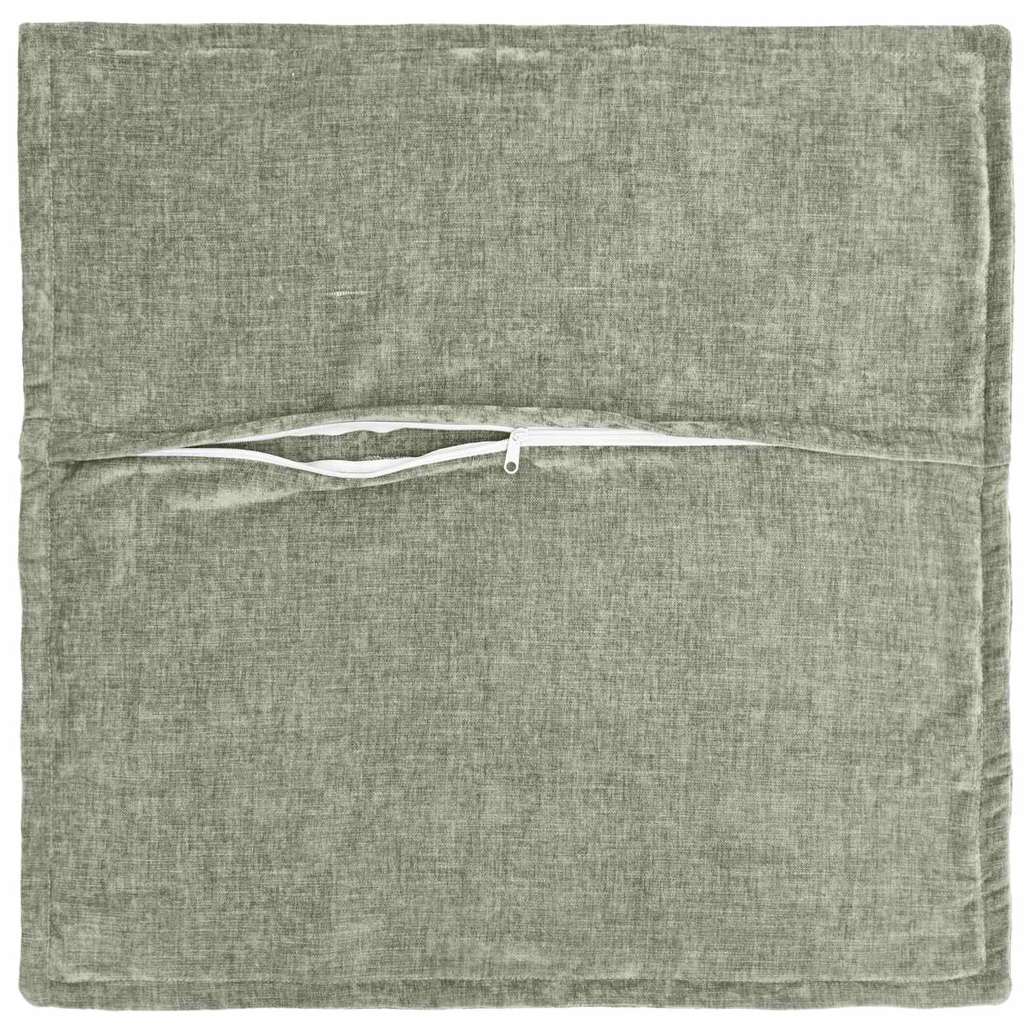 vidaXL Μαξιλάρι 2 τμχ. HOUTEN Πράσινο 45 x 45 cm Ύφασμα Chenille