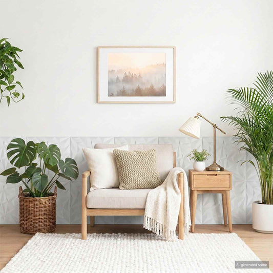 vidaXL Πάνελ τοίχου 48 pcs Λευκός 50 x 50 cm Φελιζόλ XPS