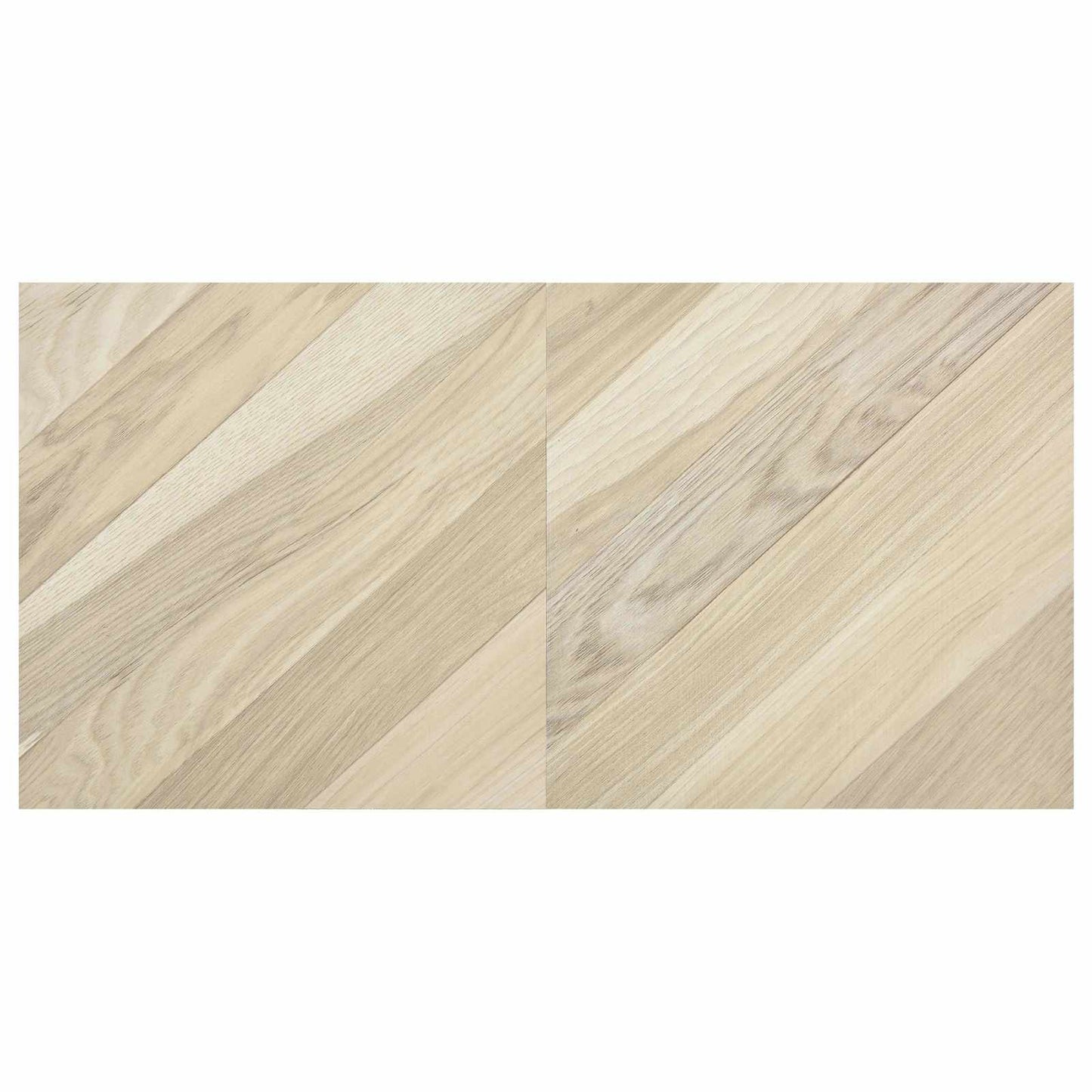 vidaXL Αυτοκόλλητα Πλάκες Δαπέδου Μπεζ Ριγέ 30,5 x 30,5 εκ 20 τεμ. PVC