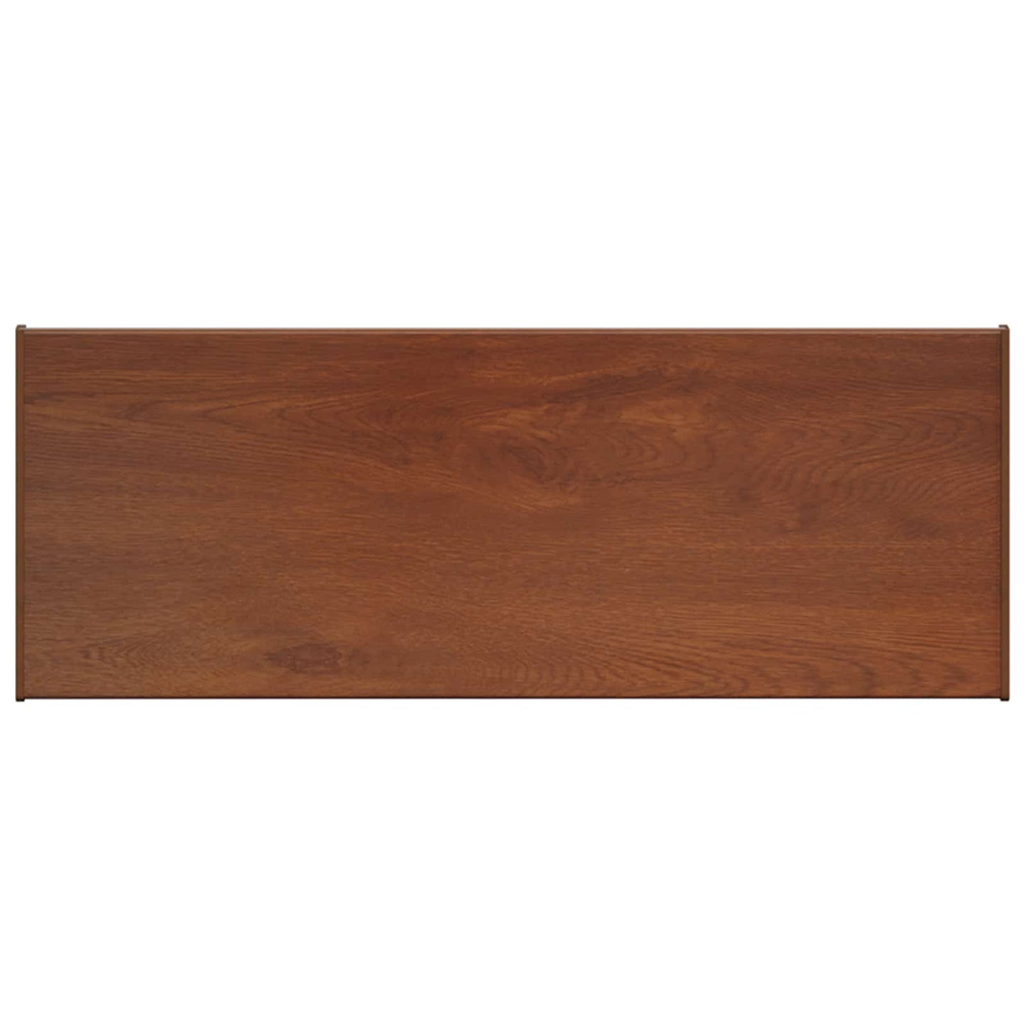 vidaXL Σαβανωτό Παραθύρου Καφέ ξύλο 100 x 30 x 4,5 εκ PVC