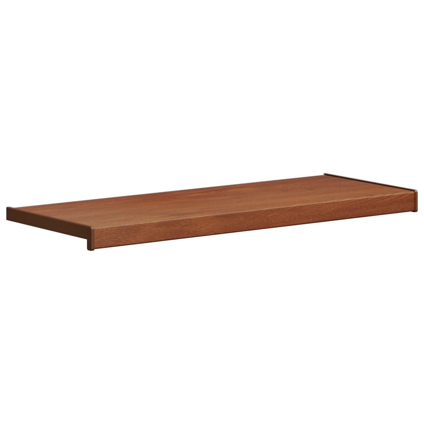 vidaXL Σαβανωτό Παραθύρου Καφέ ξύλο 100 x 35 x 4,5 εκ PVC