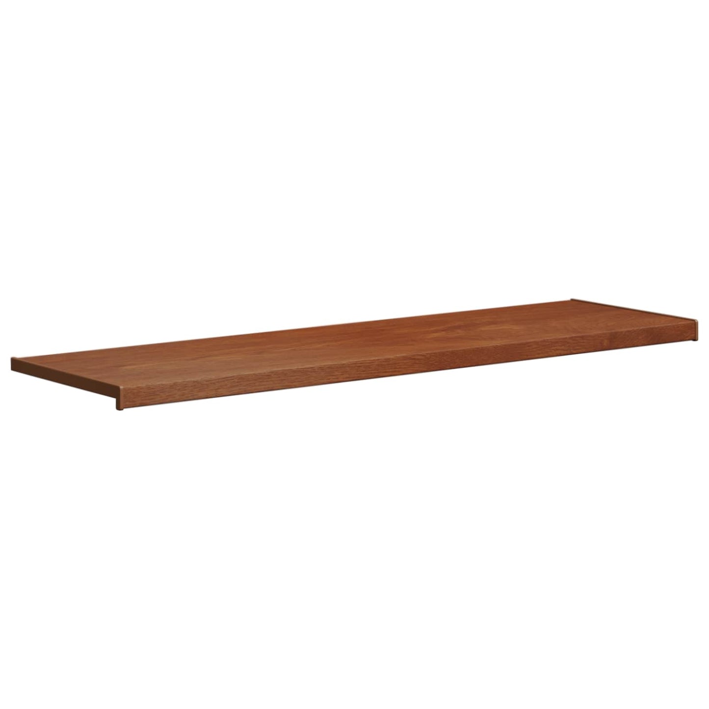 vidaXL Σαβανωτό Παραθύρου Καφέ ξύλο 160 x 40 x 4,5 εκ PVC
