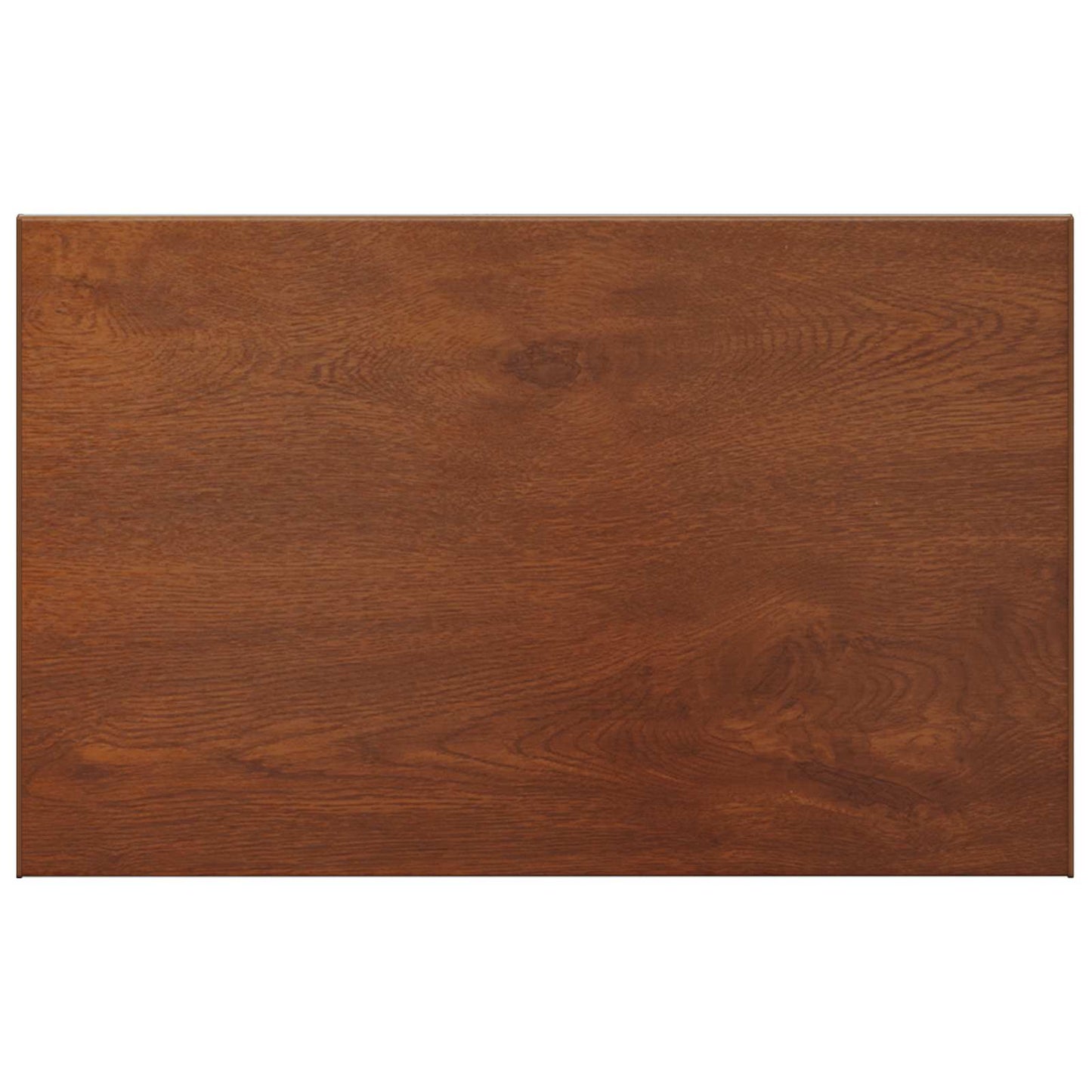 vidaXL Σαβανωτό Παραθύρου Καφέ ξύλο 60 x 50 x 4,5 εκ PVC