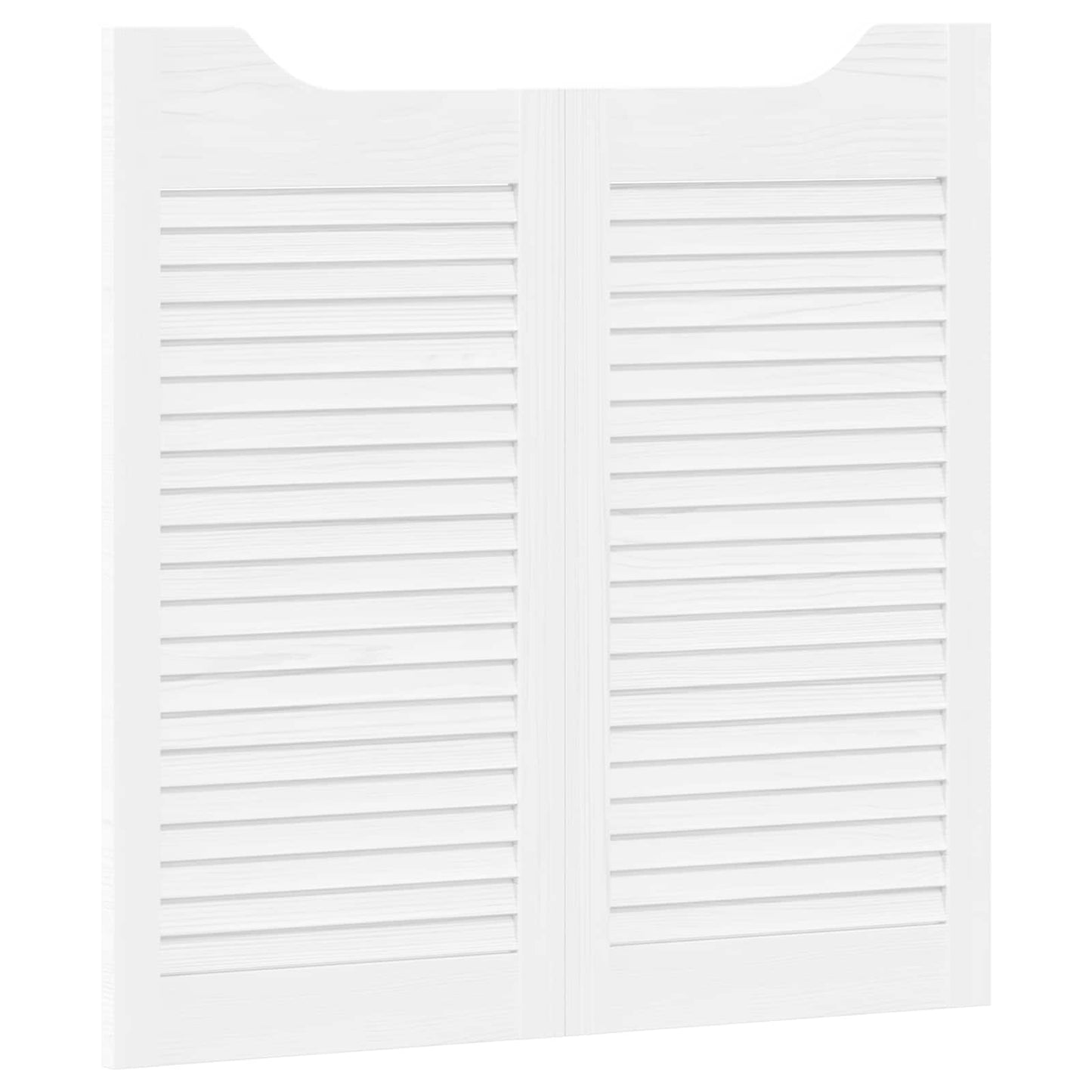 vidaXL Πόρτες Swing 80 x 40 cm Μασίφ Ξύλο Πεύκου Λευκό