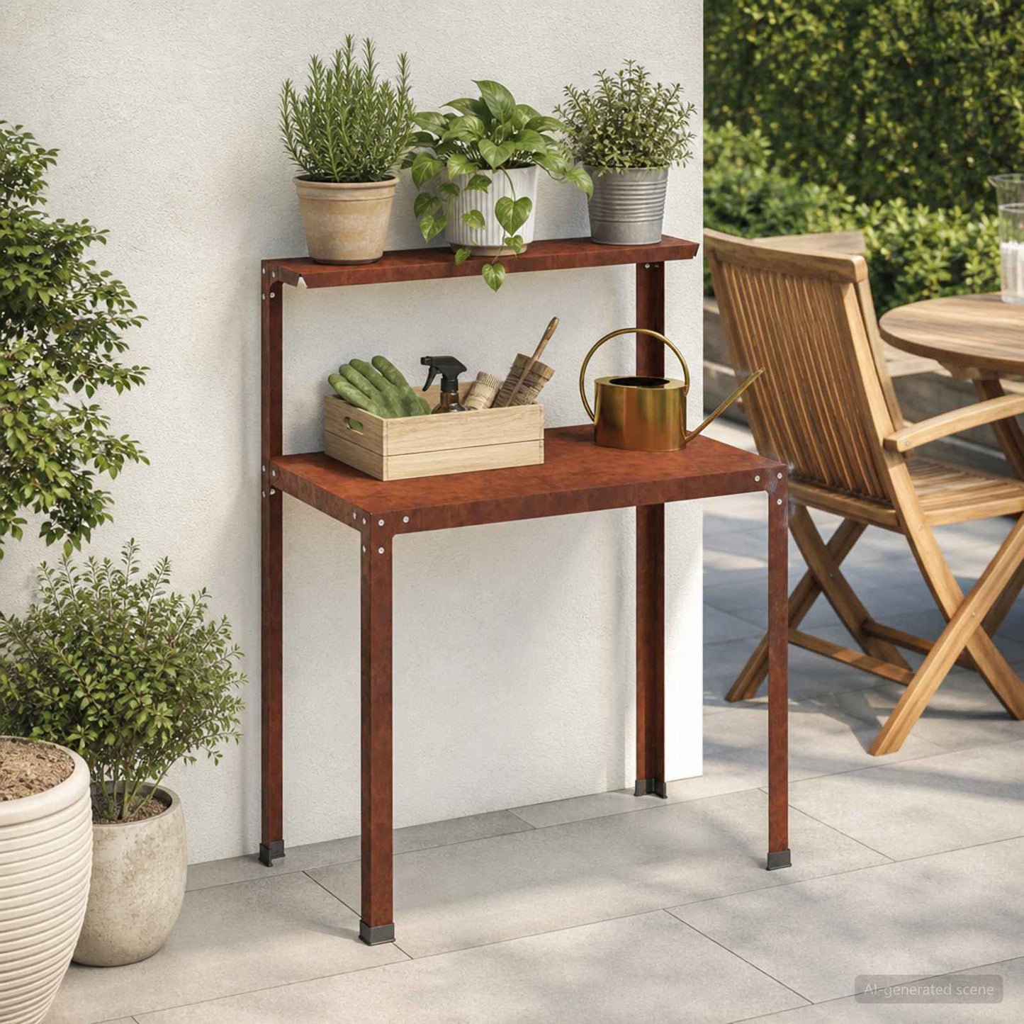 vidaXL Τραπέζι φύτευσης 60 x 50 x 104 cm