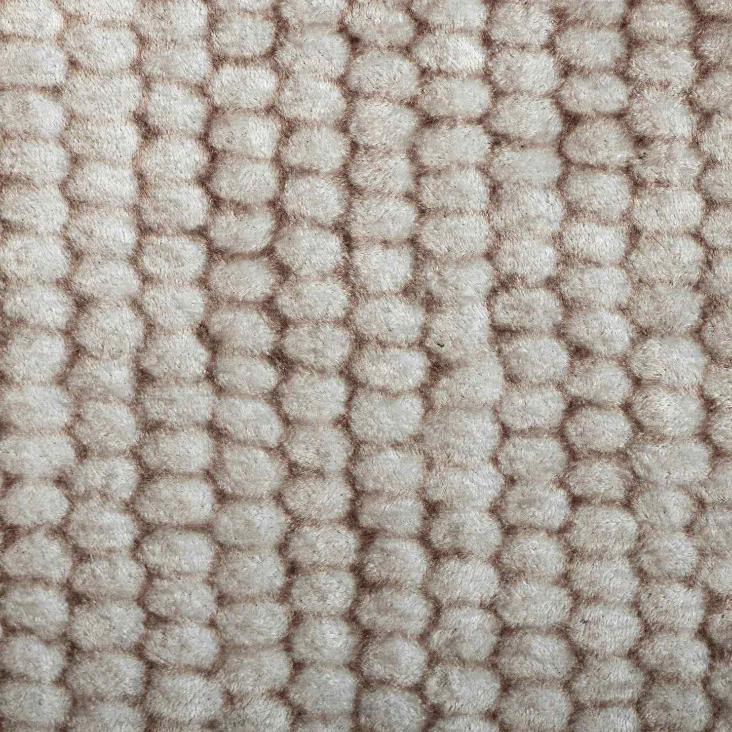 vidaXL Χαλί Μπεζ 80 x 400 cm 100% Πολυεστέρας 3 mm Πλένεται