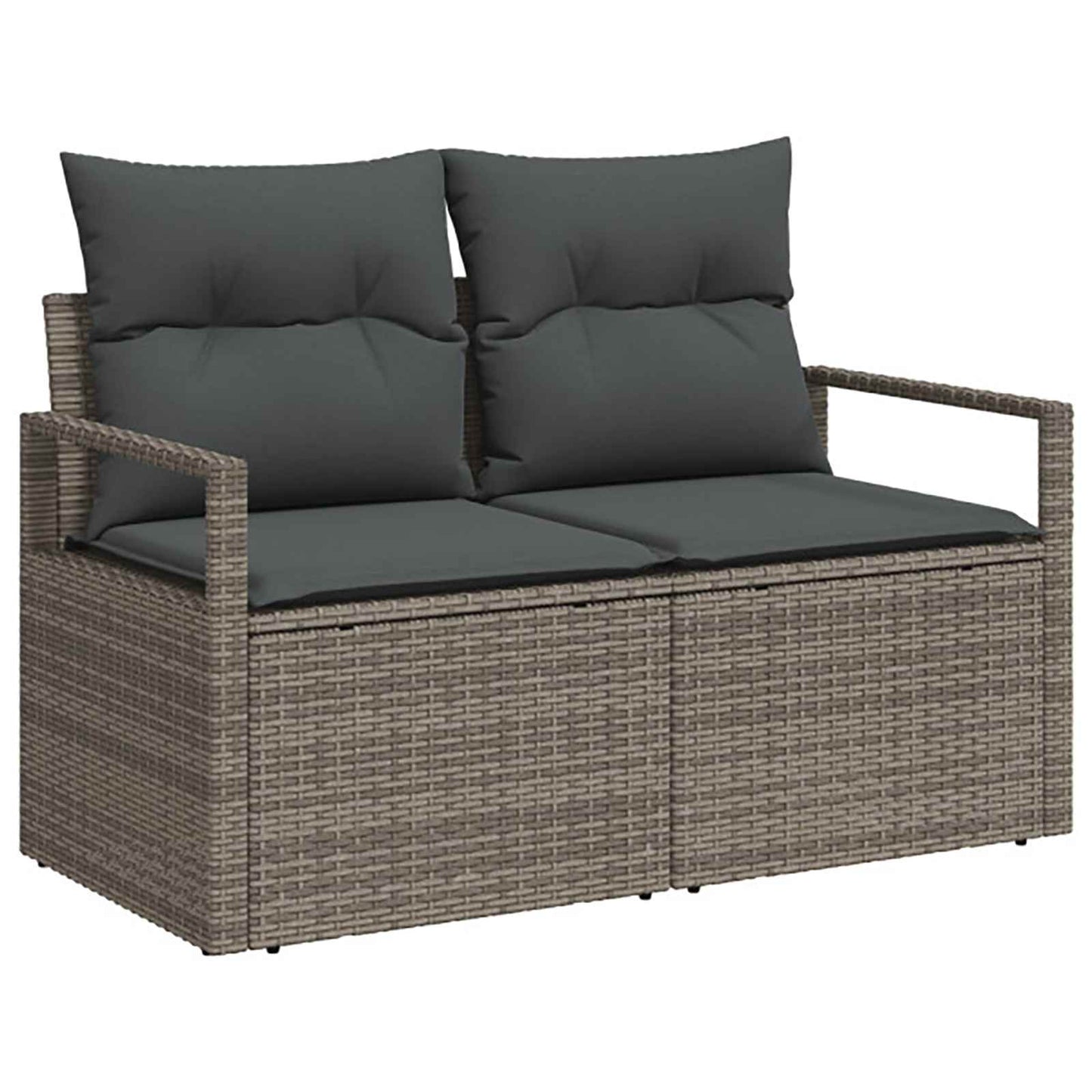 vidaXL Σετ Καναπέ 6 τμχ. Γκρι και Σκούρο Γκρι 55 x 55 x 37 εκ