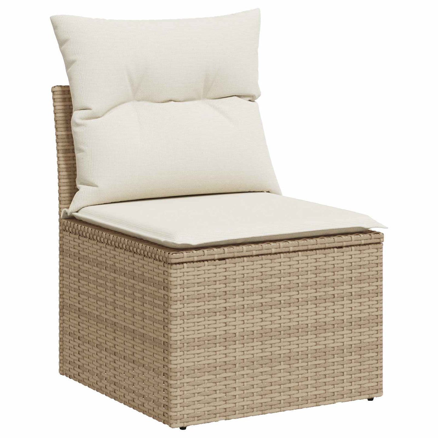 vidaXL Σετ Καναπέ 7 τμχ. Μπεζ και Κρέμ 234 x 234 x 85 εκ