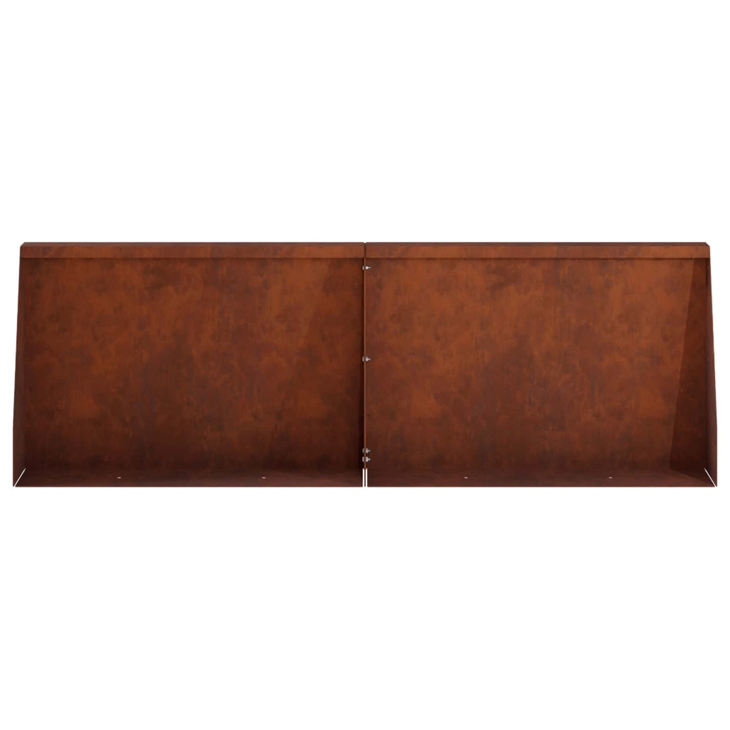 vidaXL Τοίχος Στήριξης 4 τμχ. 60 x 12 x 40 cm Σκ rusty
