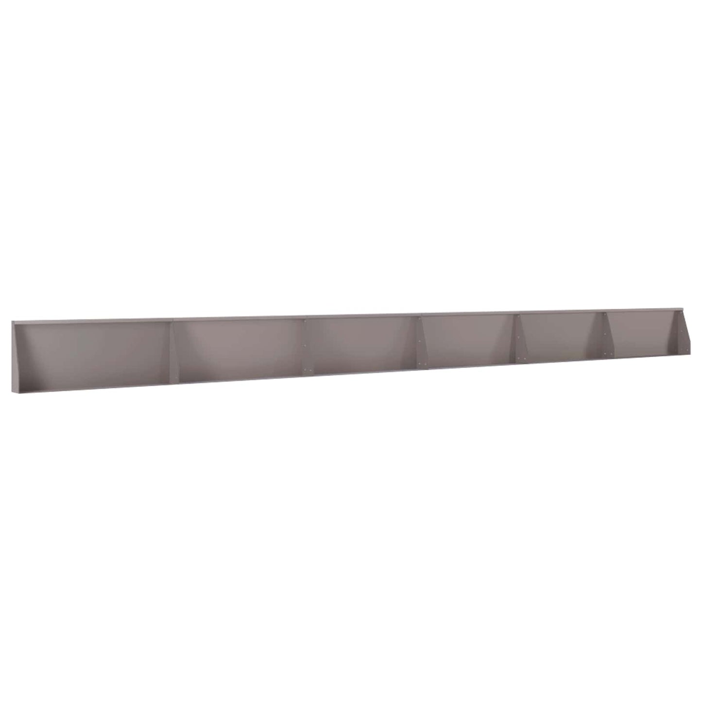 vidaXL Τοίχος Στήριξης 6 τμχ. 100 x 12 x 30 εκ Σκ rusty