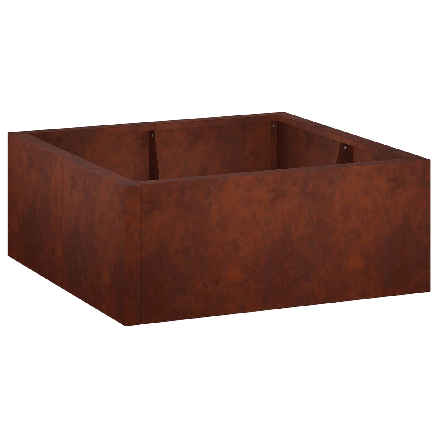 vidaXL Τοίχος Στήριξης 4 τμχ. 100 x 100 x 30 cm Σκ rusty