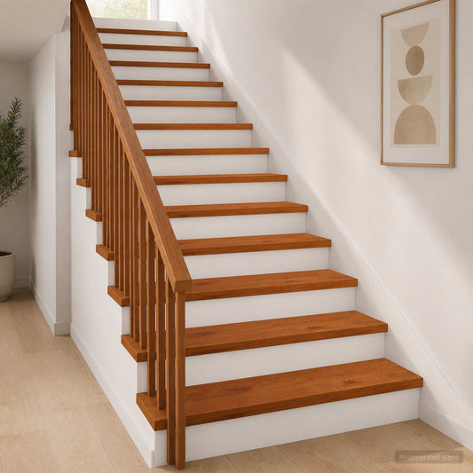 vidaXL Σκαλοπάτι 12 τεμ. 70 x 30 x 2 cm Καφέ Στερεό Ξύλο Δρυός