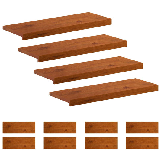 vidaXL Σκαλοπάτι 12 τεμ. 70 x 30 x 2 cm Καφέ Στερεό Ξύλο Δρυός