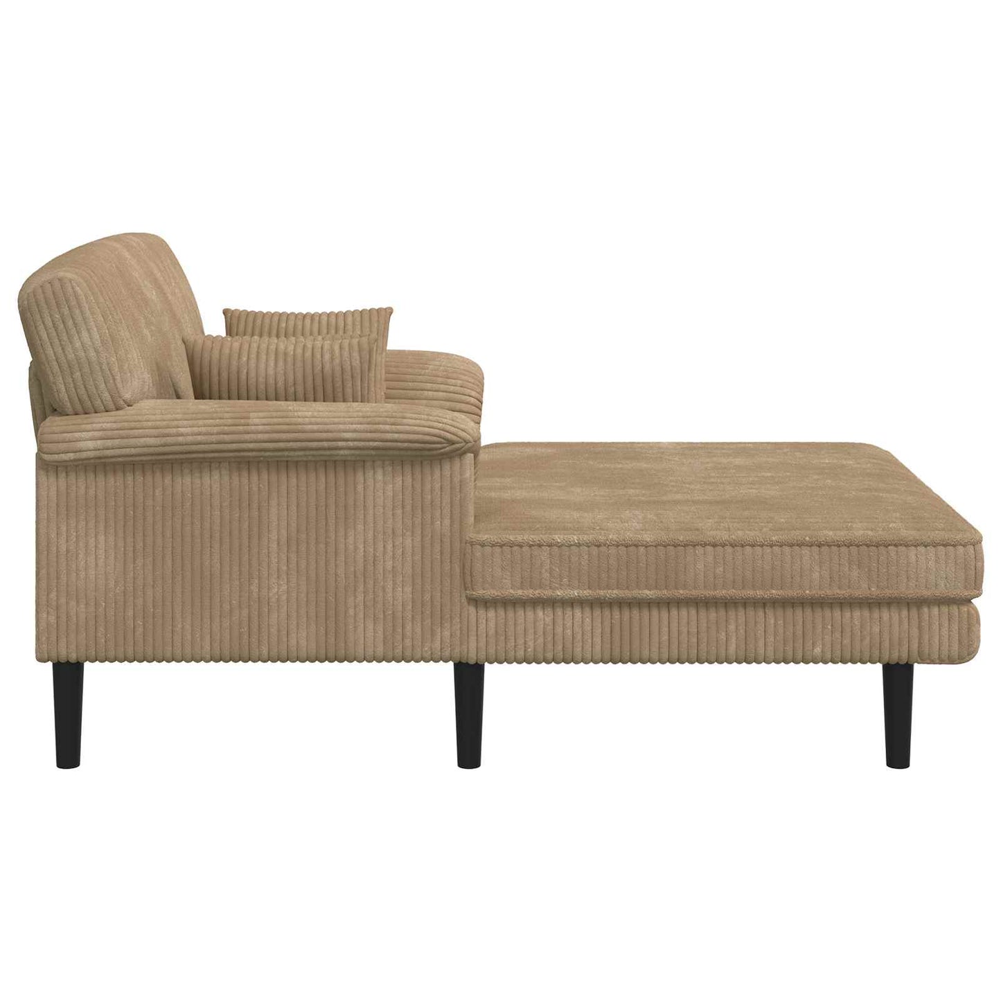 vidaXL Ανάκλιντρο Taupe Βελούδο