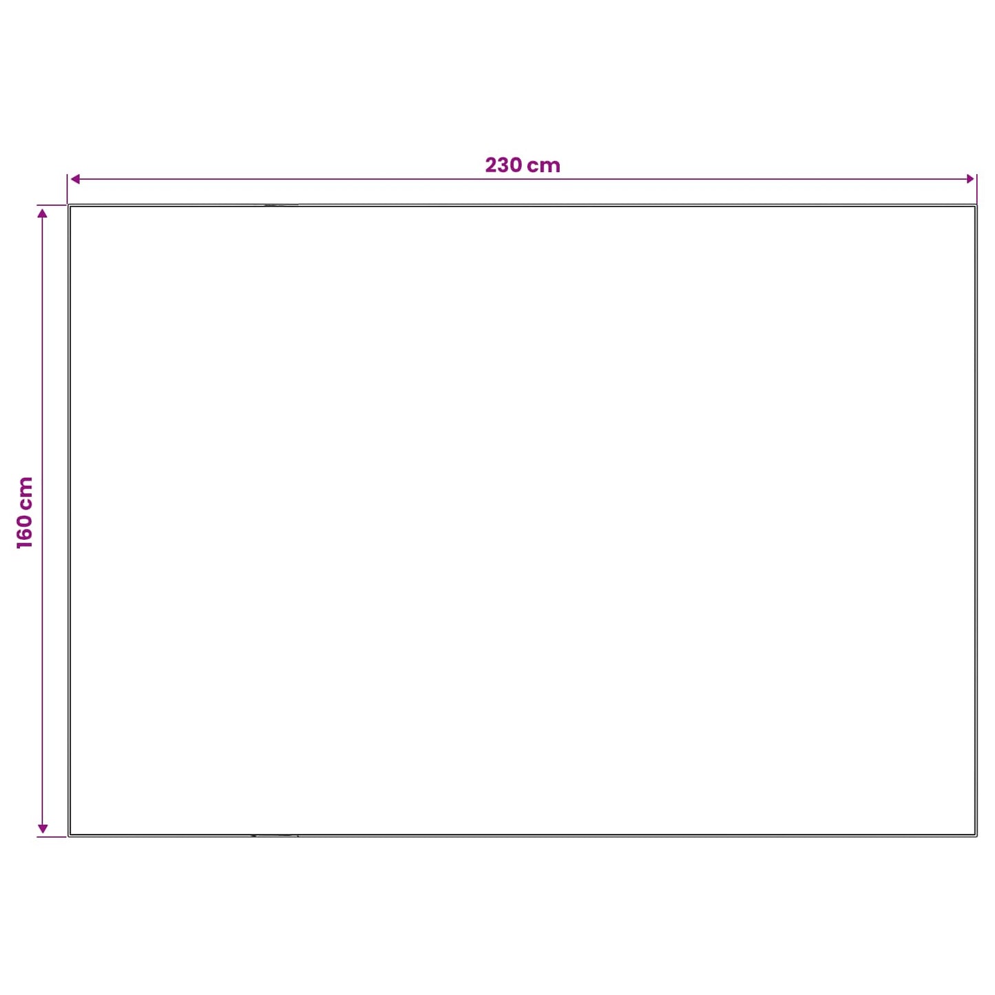 vidaXL Χαλί ORIZ Πορτοκαλί 160 x 230 cm 100% Πολυεστέρας