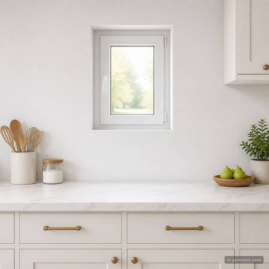 vidaXL Παράθυρο Κάτω Στρώματος RISOR 40 x 50 cm PVC και Γυαλί