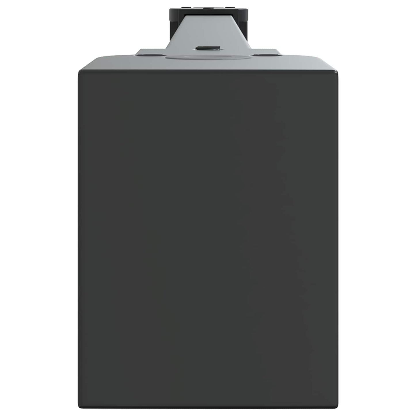 vidaXL Μπάρα Στήριξης Ντουζιέρας 47,5 cm για γυαλί 68/ mm Μαύρο