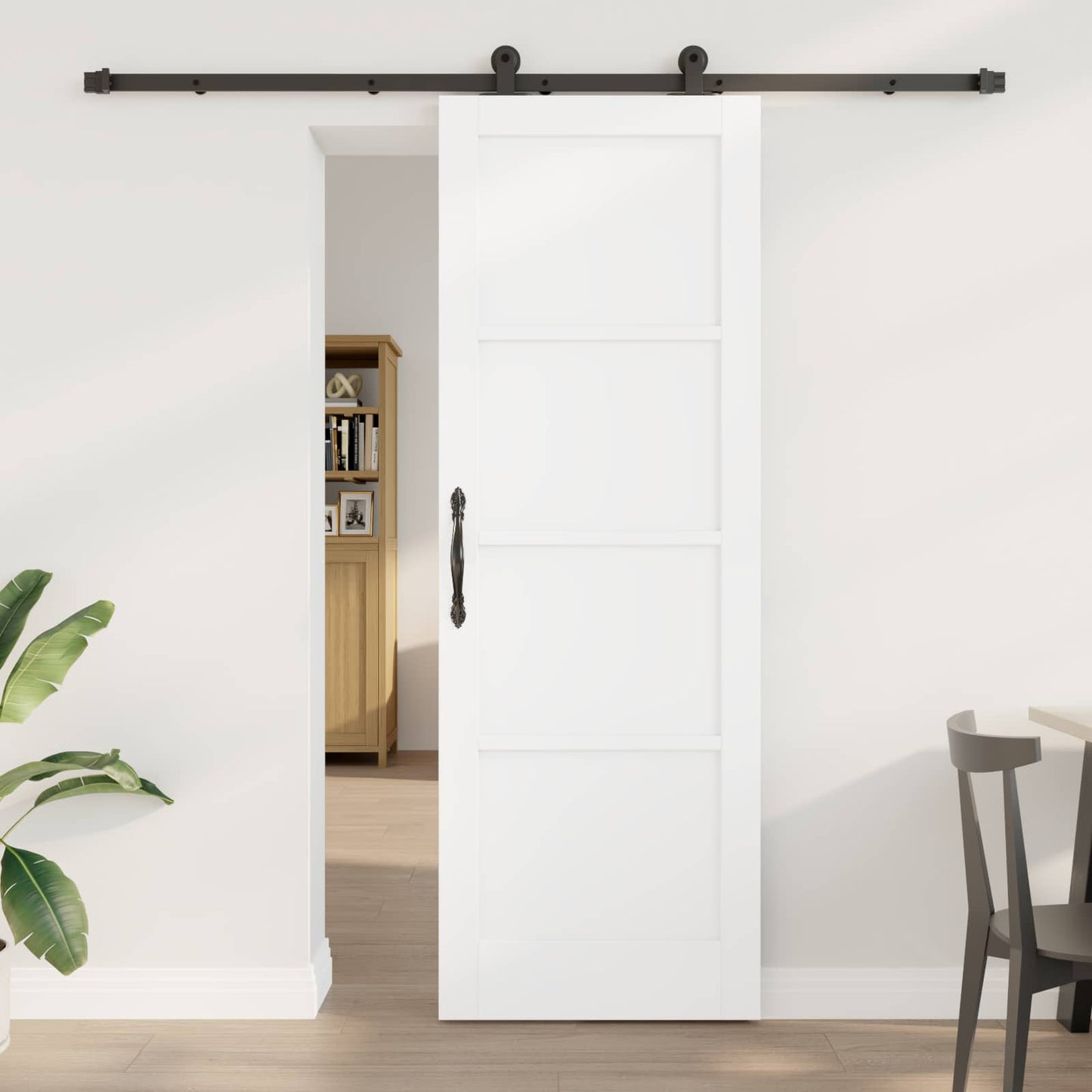 vidaXL Συρόμενη Πόρτα ORKDAL 73,5 x 211 cm Επεξεργασμένο Ξύλο